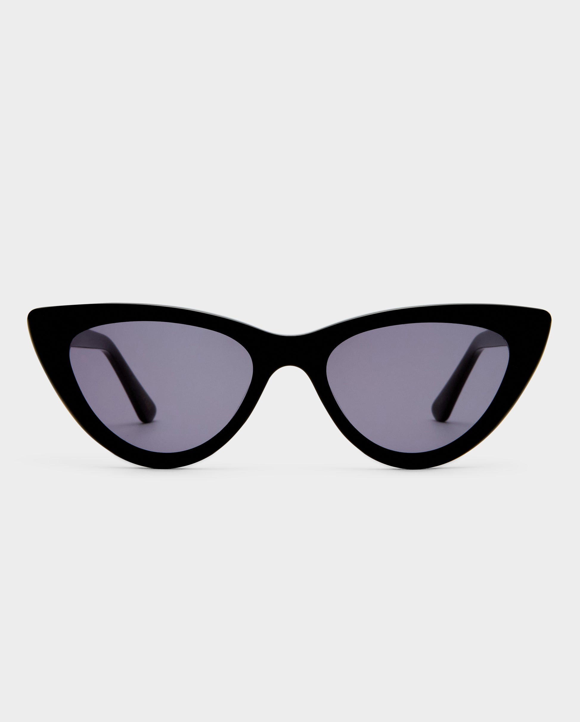 The Leui Black Female Cat-Eye Sunglasses | Luv Lou