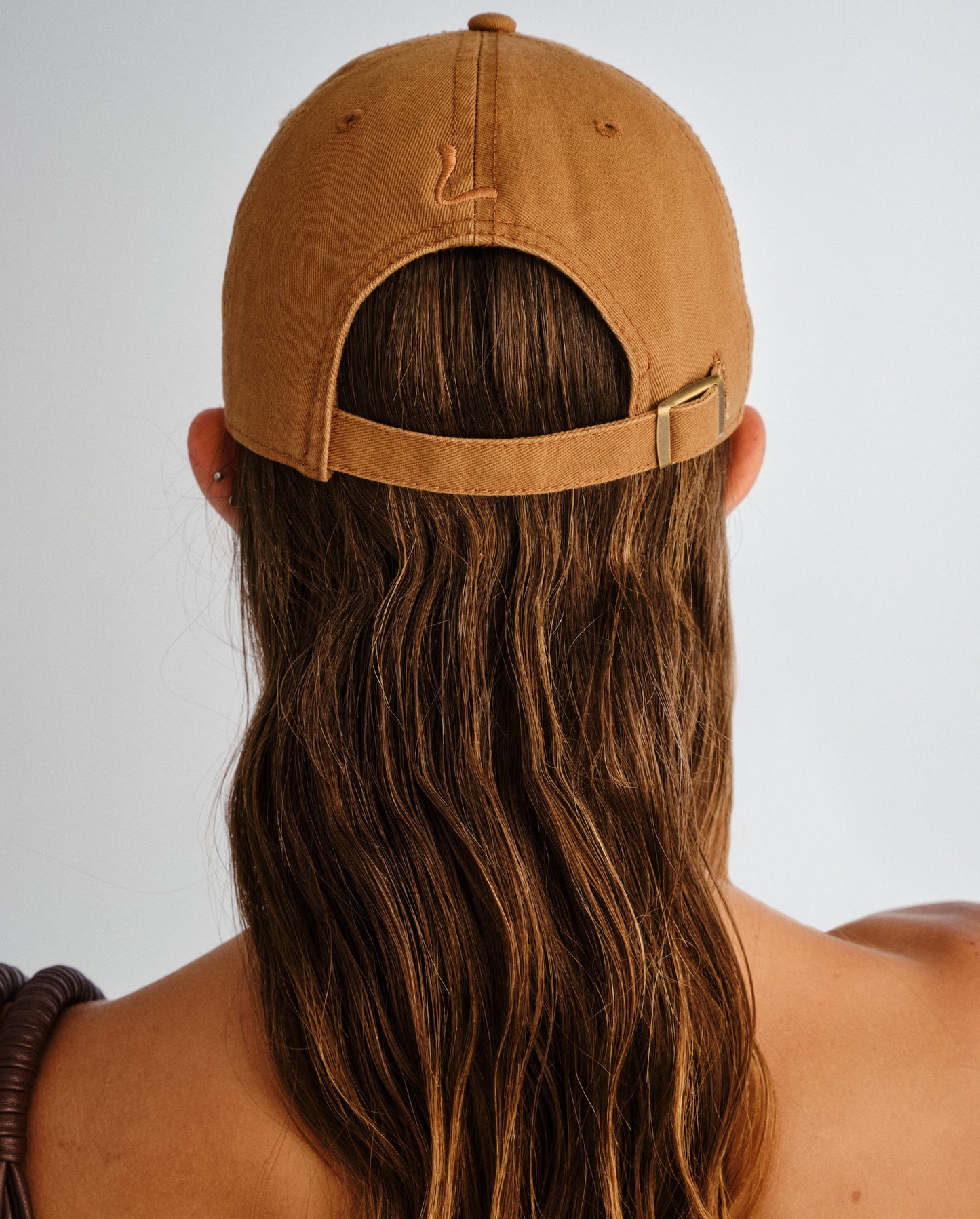 Luv Lou Logo Cap Caramel Uni-Sex Accessories Accessories | Luv Lou