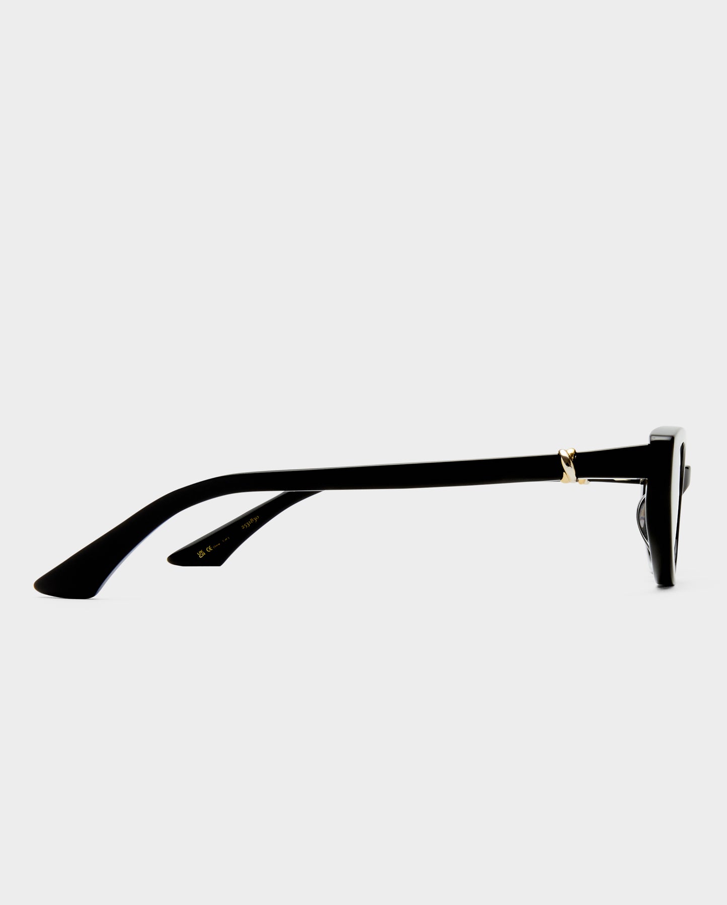 The Blair Black Female Cat-Eye Sunglasses | Luv Lou