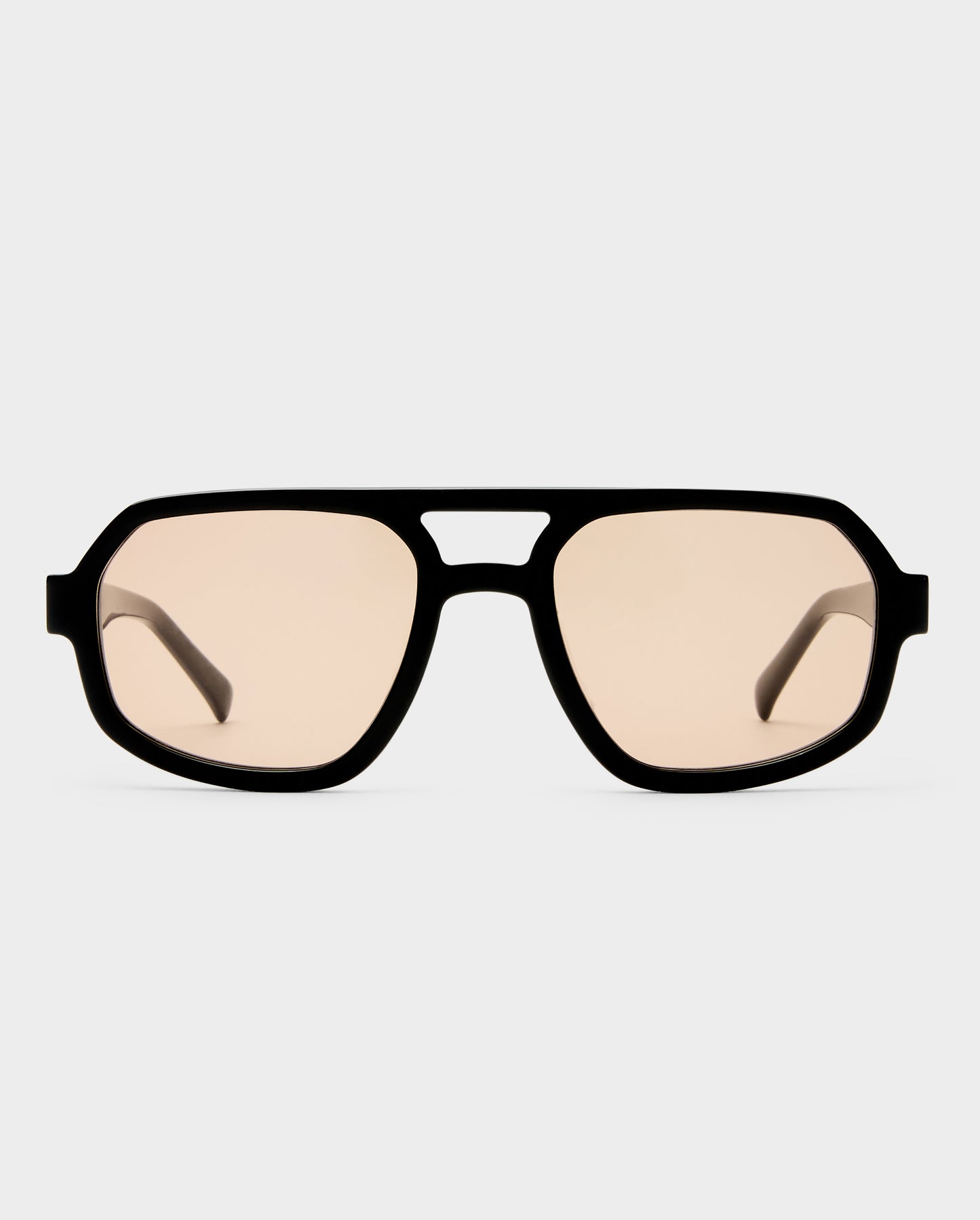 The Banks Black Female Aviator Sunglasses | Luv Lou