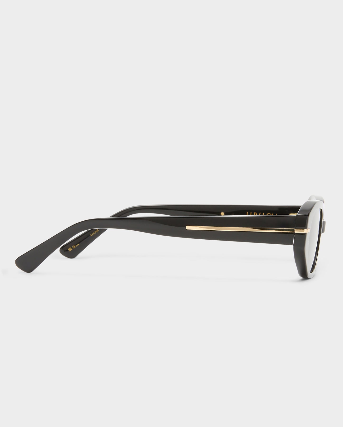 The Frankie Black Female Cat-Eye Sunglasses | Luv Lou