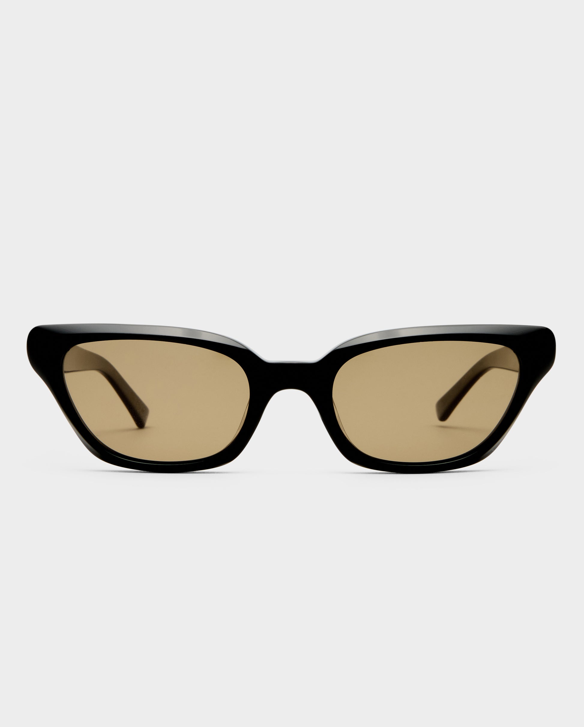 The Drew Black Female Cat-Eye Sunglasses | Luv Lou