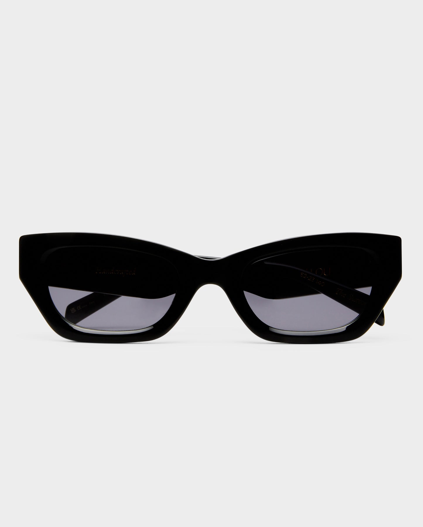 The Sutton Black Female Cat-Eye Sunglasses | Luv Lou