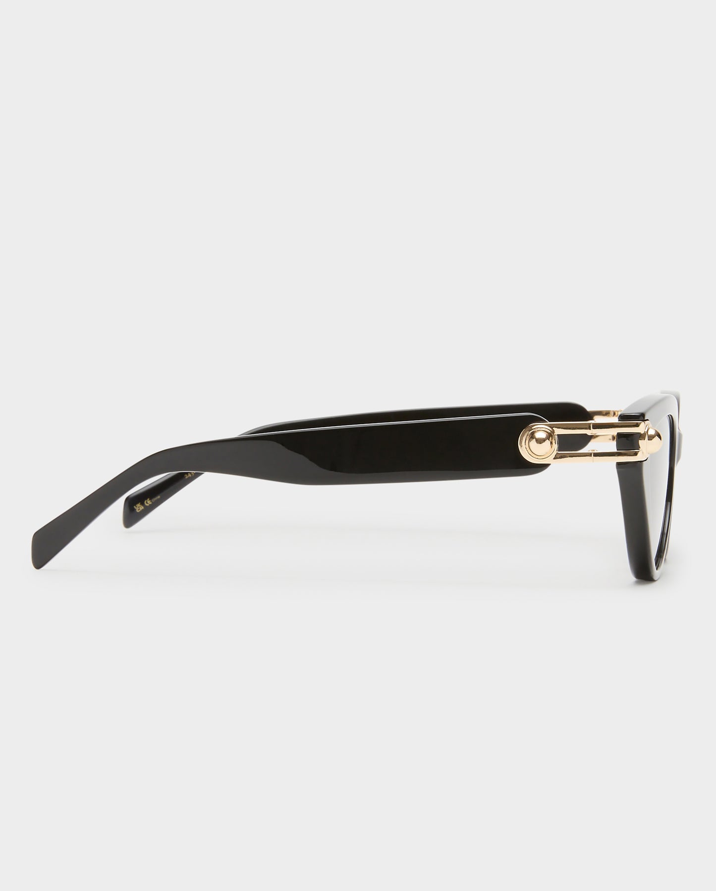 The Posie Black Female Cat-Eye Sunglasses | Luv Lou