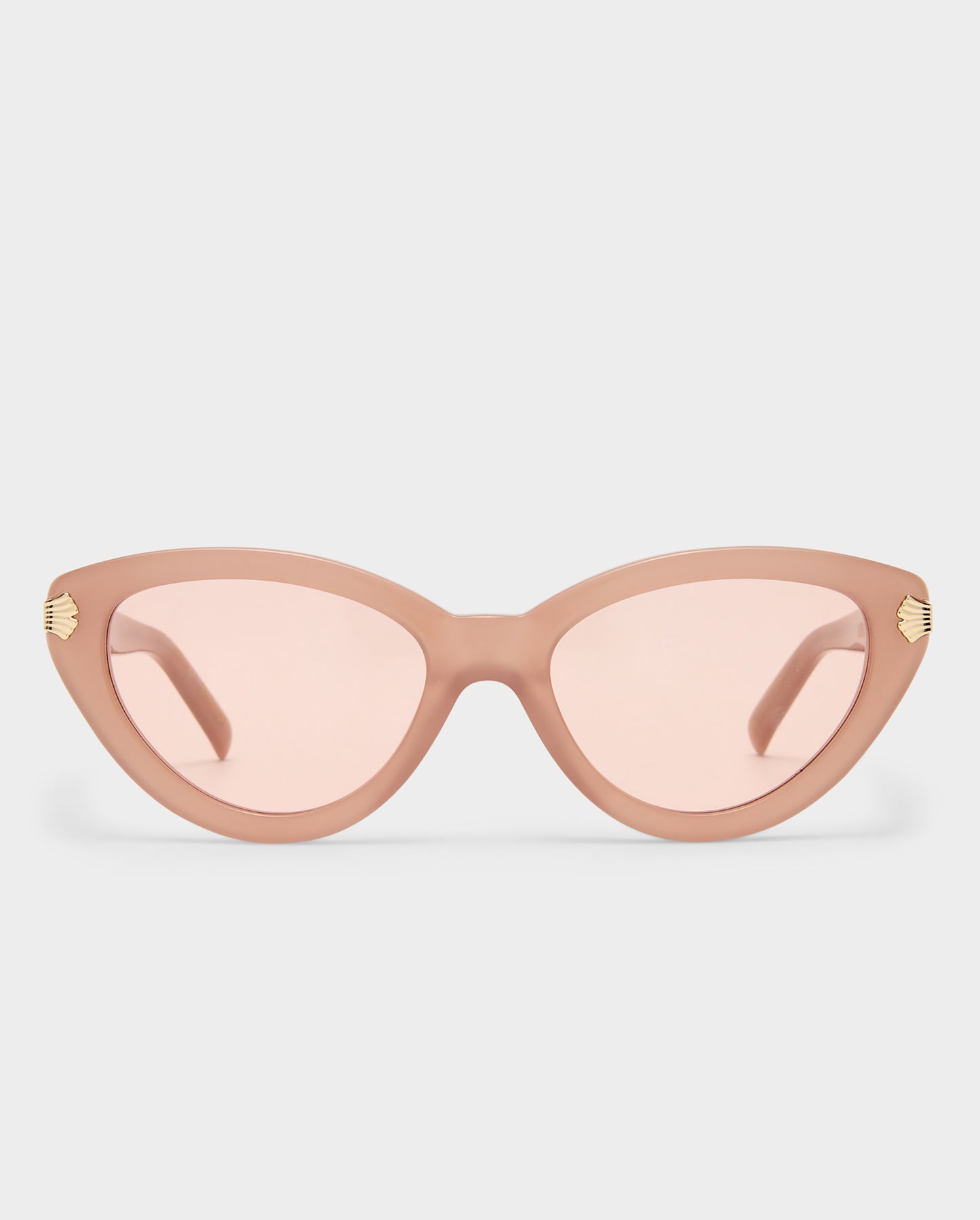 The Imogen Blush Female Cat-Eye Sunglasses | Luv Lou