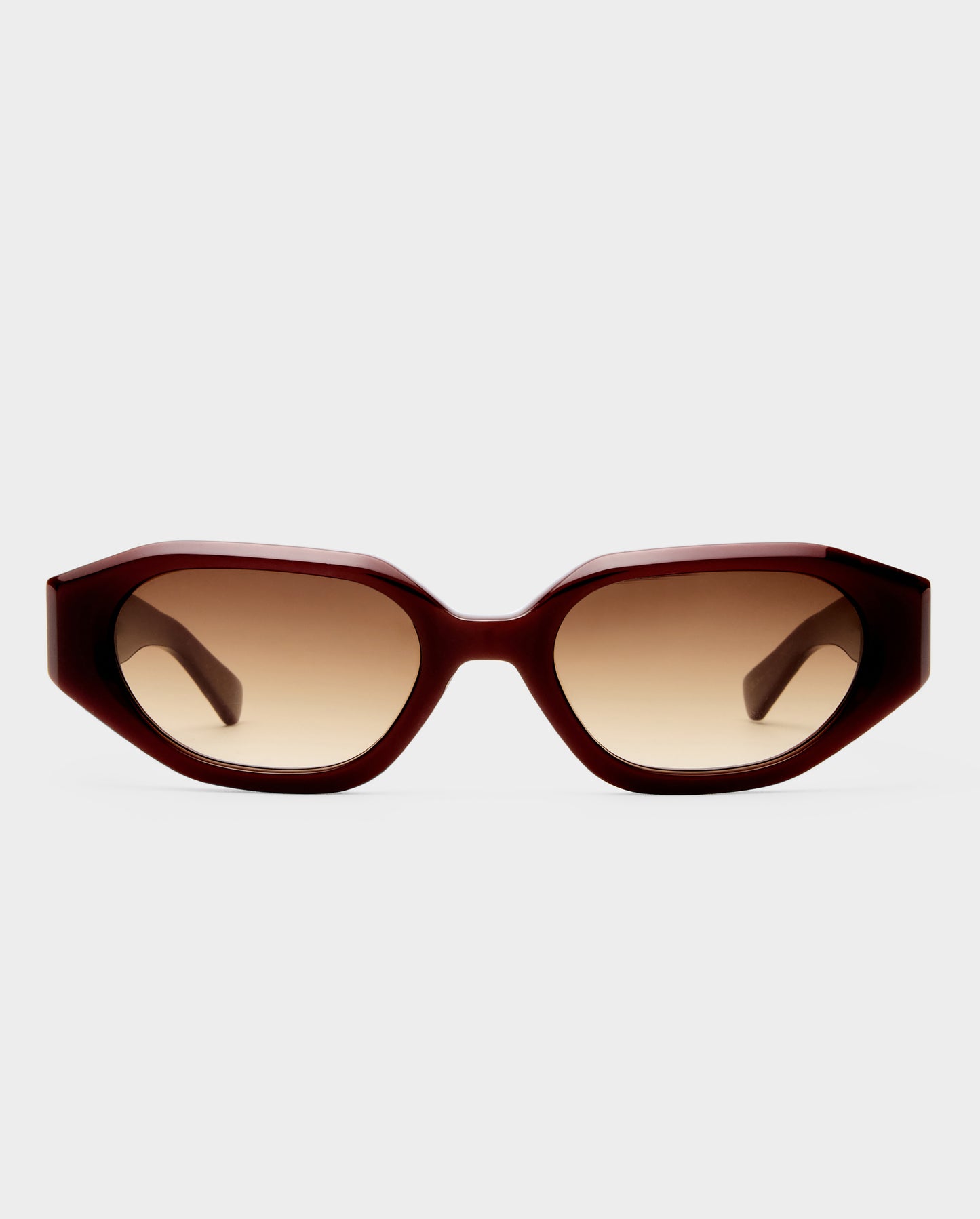 The Freddie Cherry Female Oval Sunglasses | Luv Lou