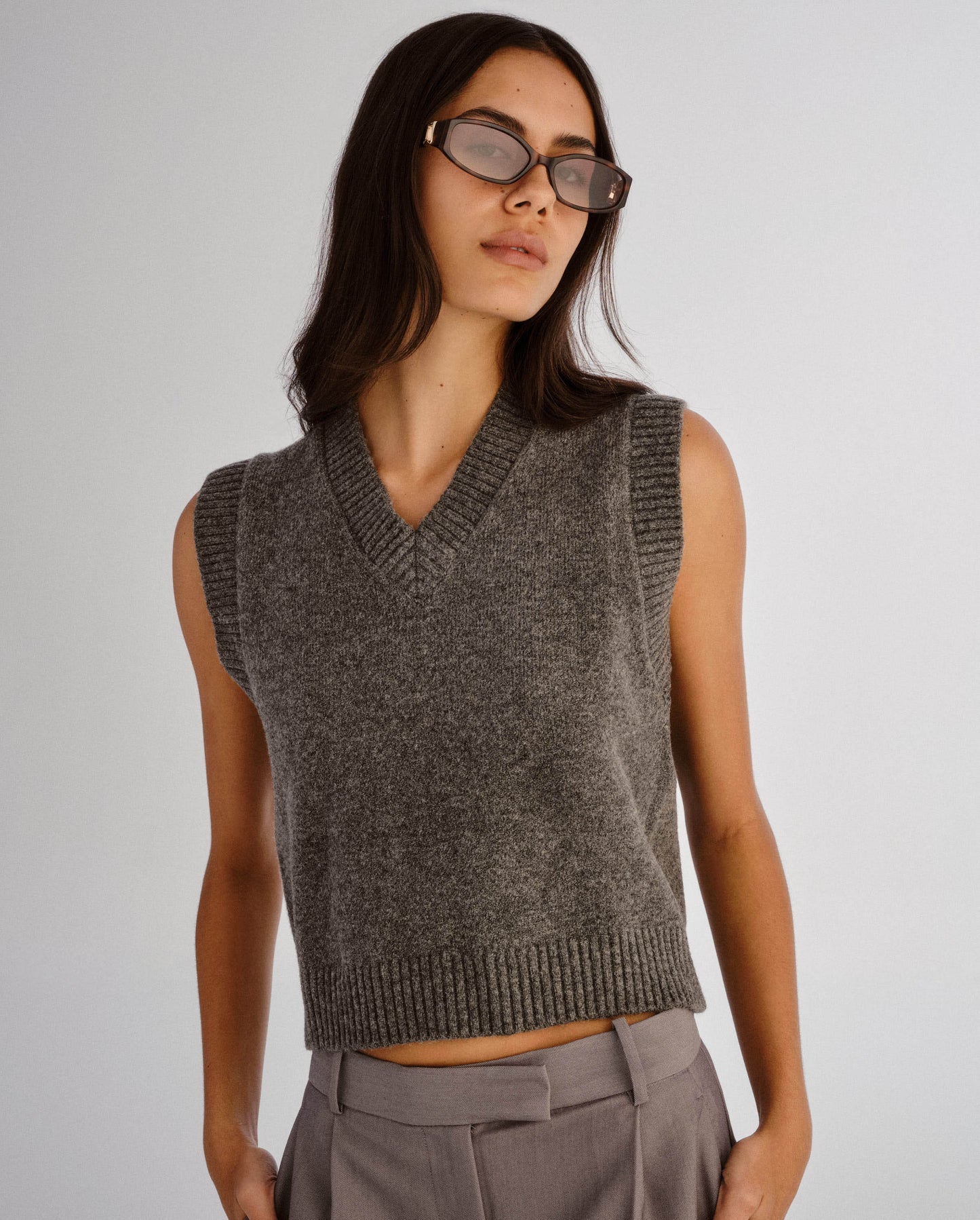 The Lottie Tort Female Rectangle Sunglasses | Luv Lou