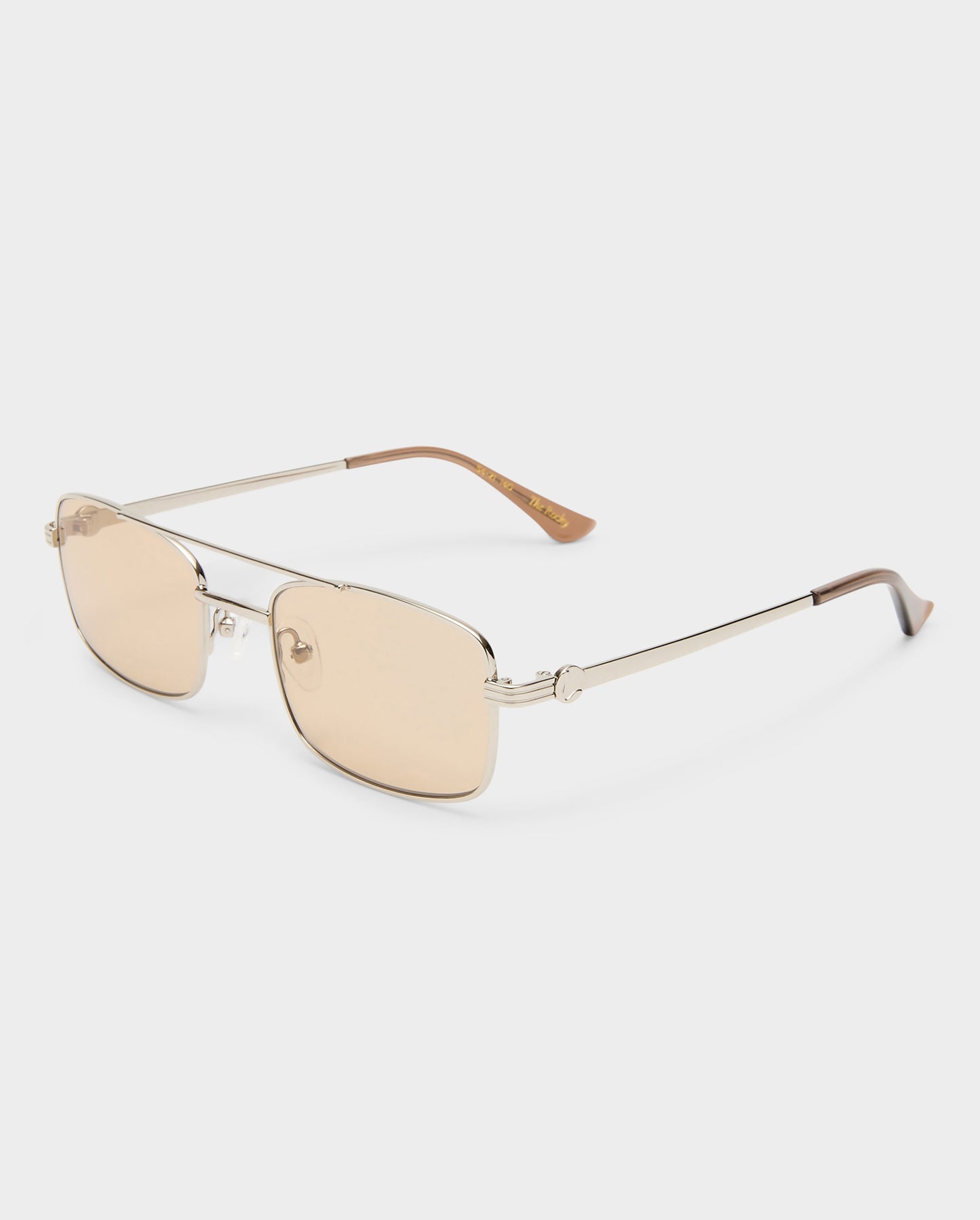 The Rocky Silver Female Aviator Sunglasses | Luv Lou