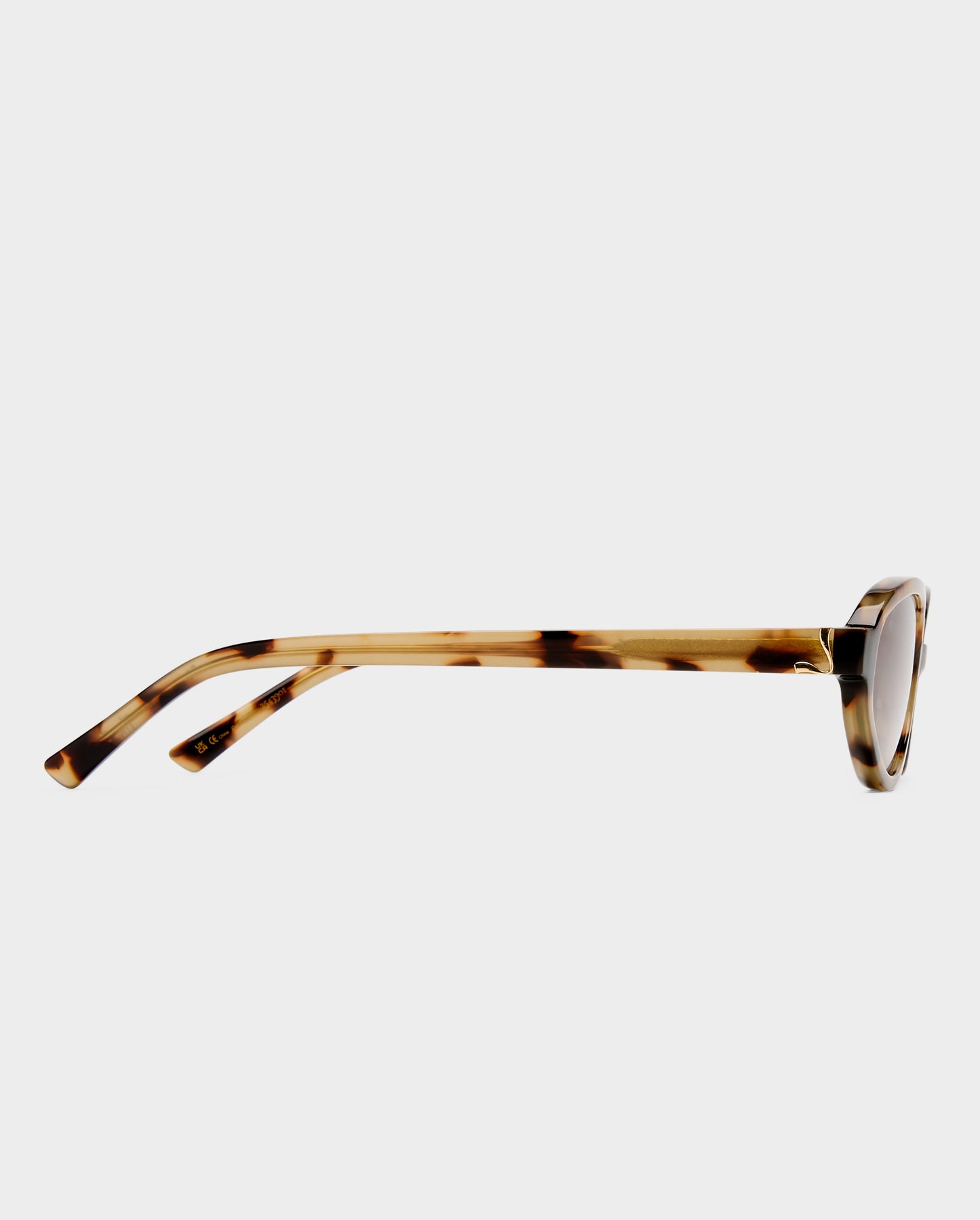 The Olive Mocha Tort Female Oval Sunglasses | Luv Lou