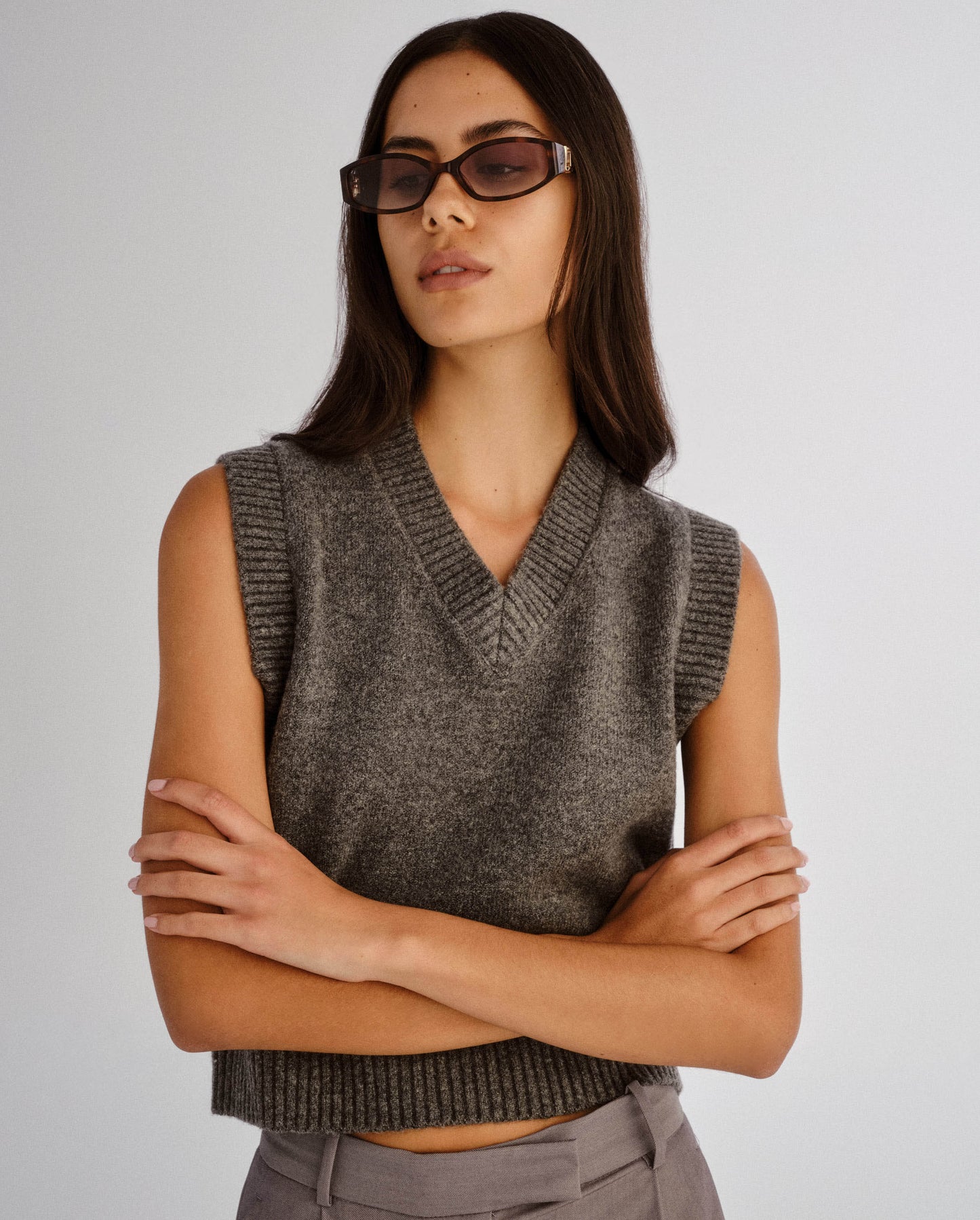 The Lottie Tort Female Rectangle Sunglasses | Luv Lou