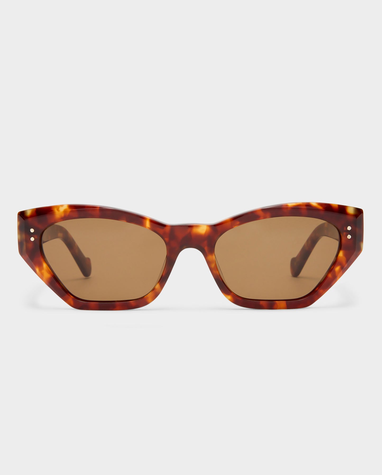 The Sydney Amber Female Cat-Eye Sunglasses | Luv Lou