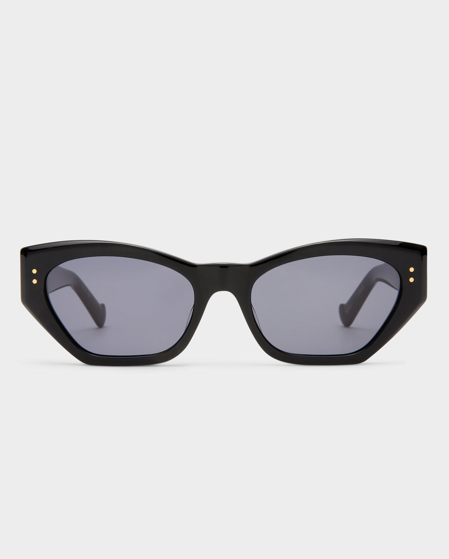 The Sydney Black Female Cat-Eye Sunglasses | Luv Lou