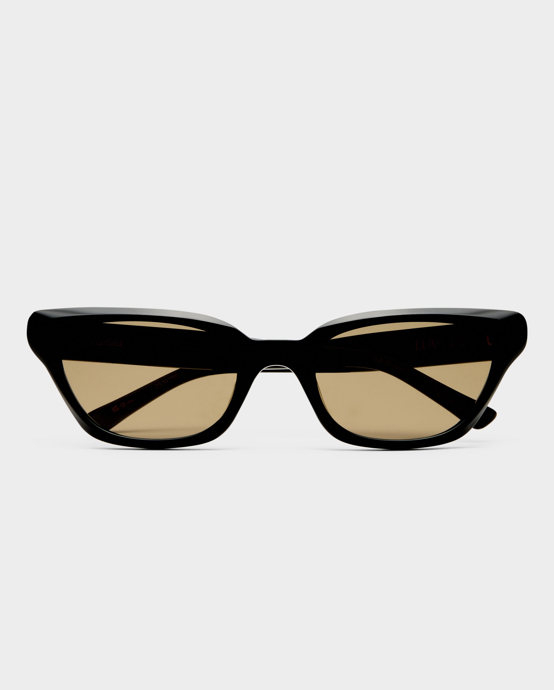 The Drew Black Female Cat-Eye Sunglasses | Luv Lou