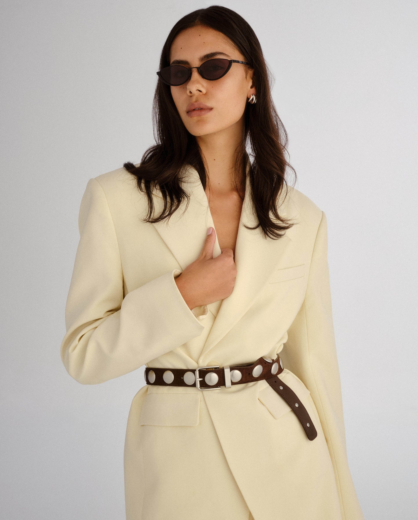 The Lia Black Female Cat-Eye Sunglasses | Luv Lou
