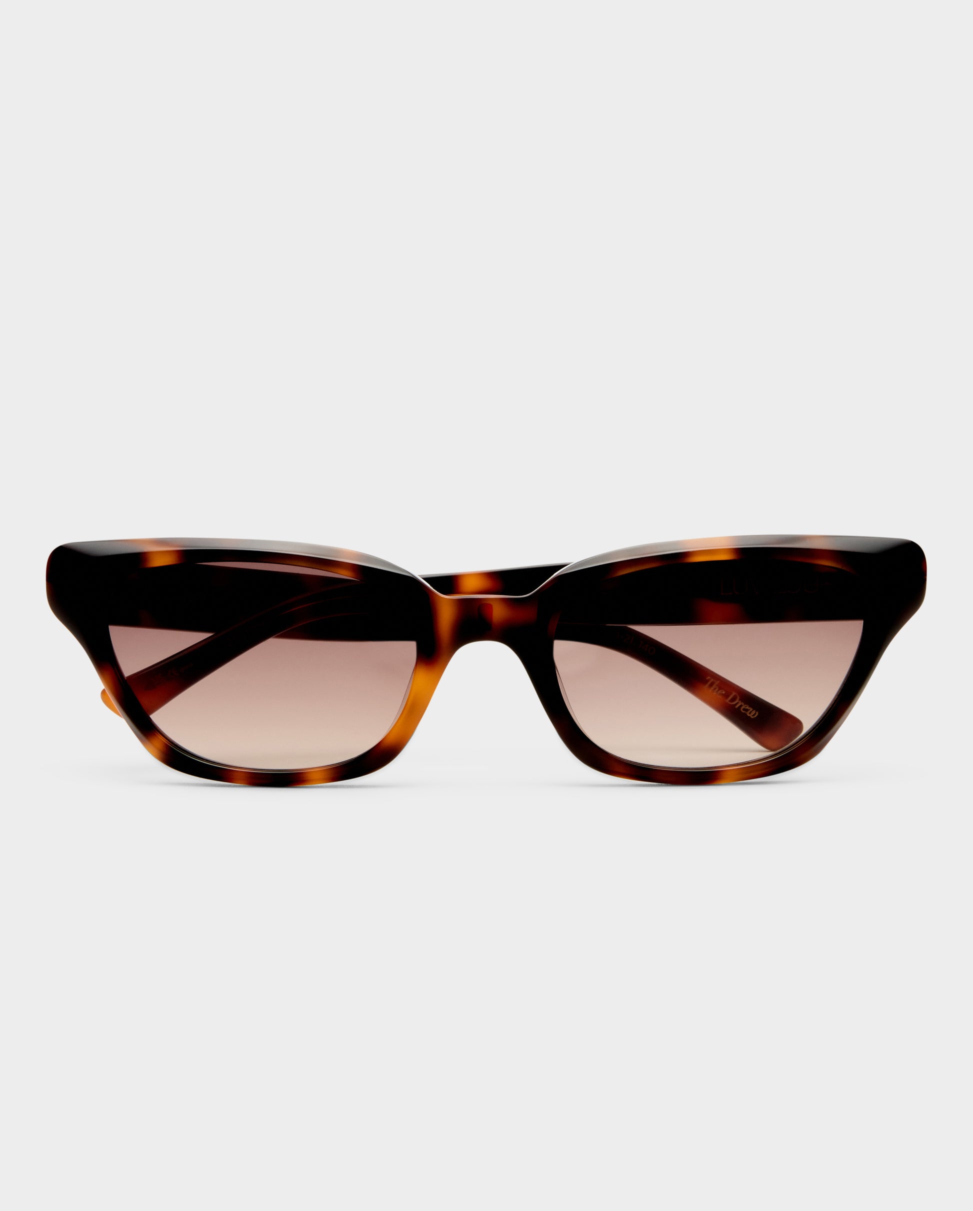 The Drew Tort Female Cat-Eye Sunglasses | Luv Lou