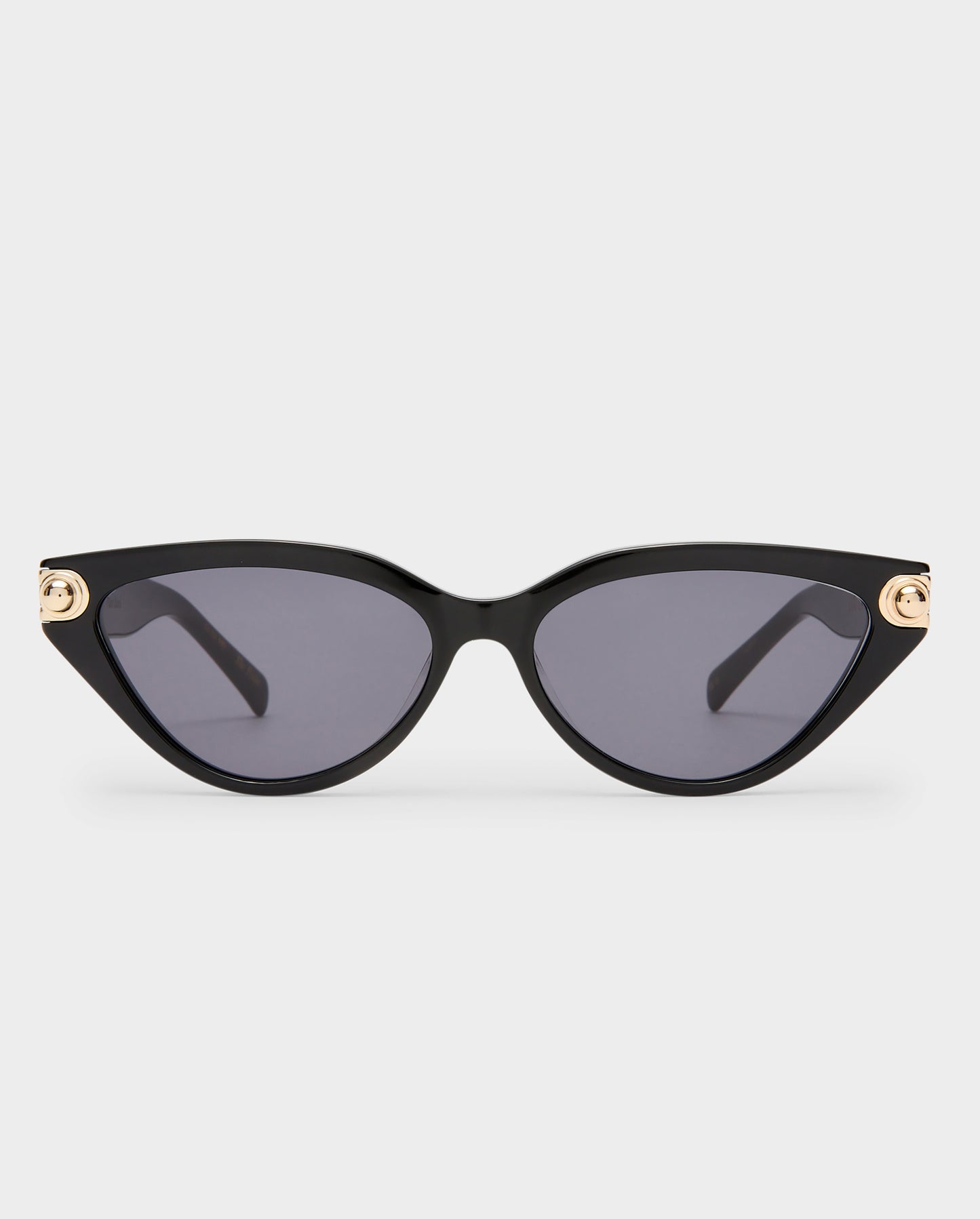 The Posie Black Female Cat-Eye Sunglasses | Luv Lou