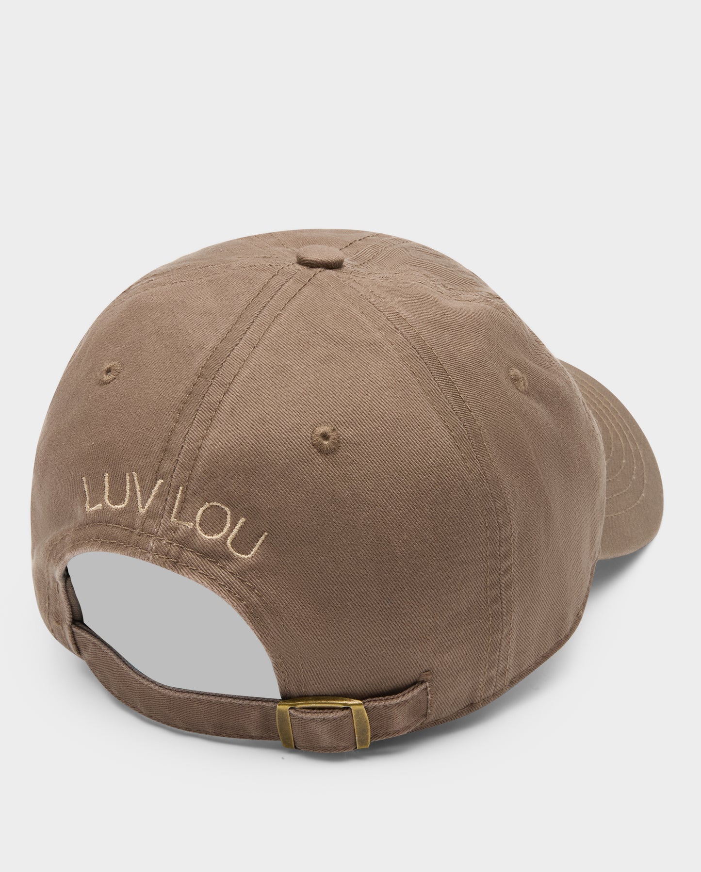 Luv24xma6 Cacao Brown Stitch Uni-Sex Unspecified Marketing | Luv Lou
