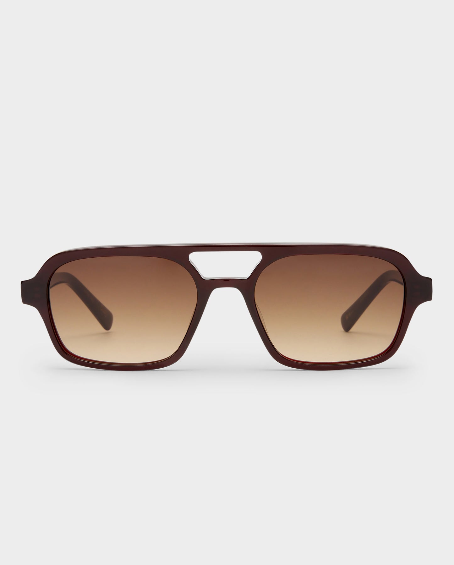 The Dusty Wine Female Aviator Sunglasses | Luv Lou