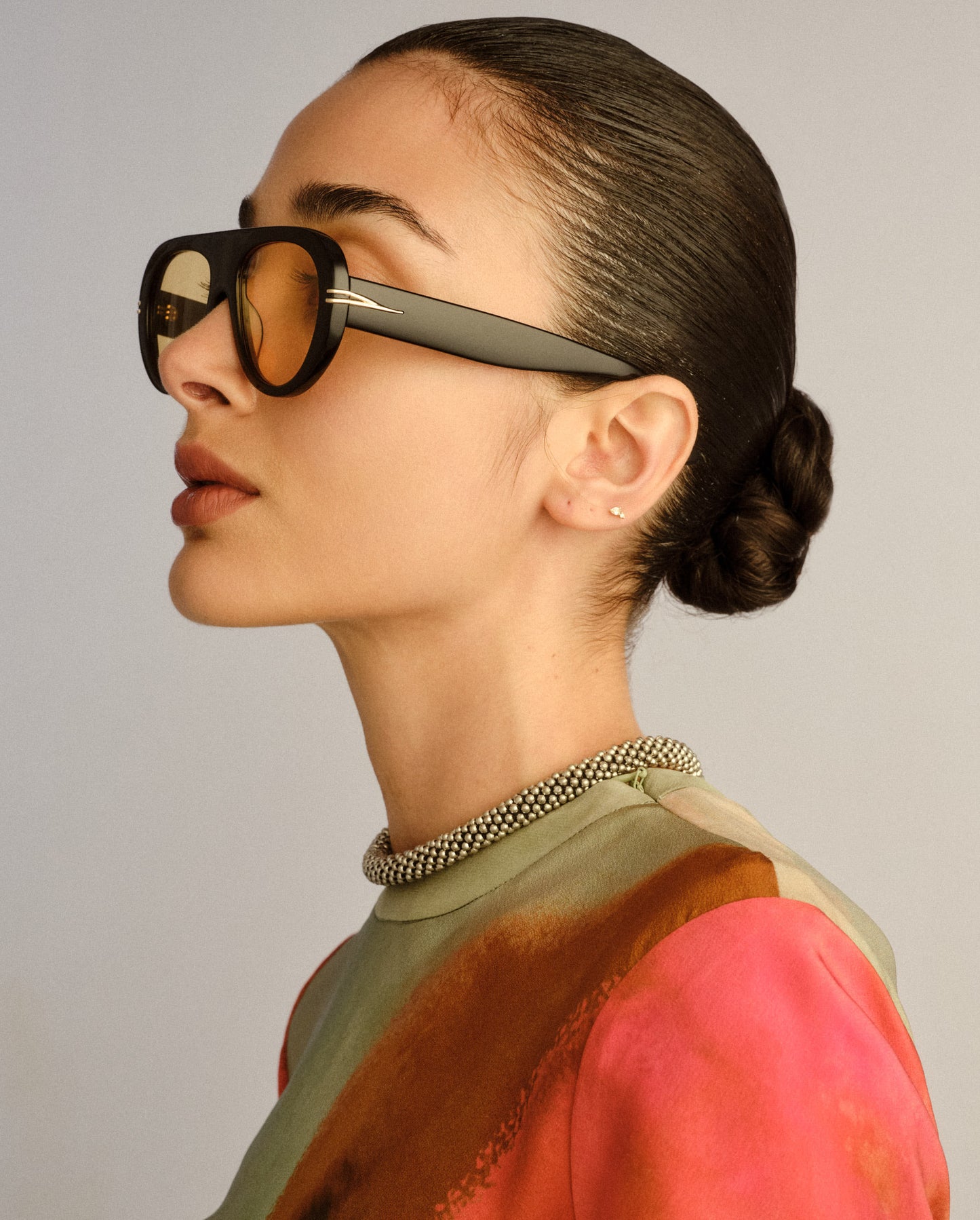 The Ash Black Female Aviator Sunglasses | Luv Lou