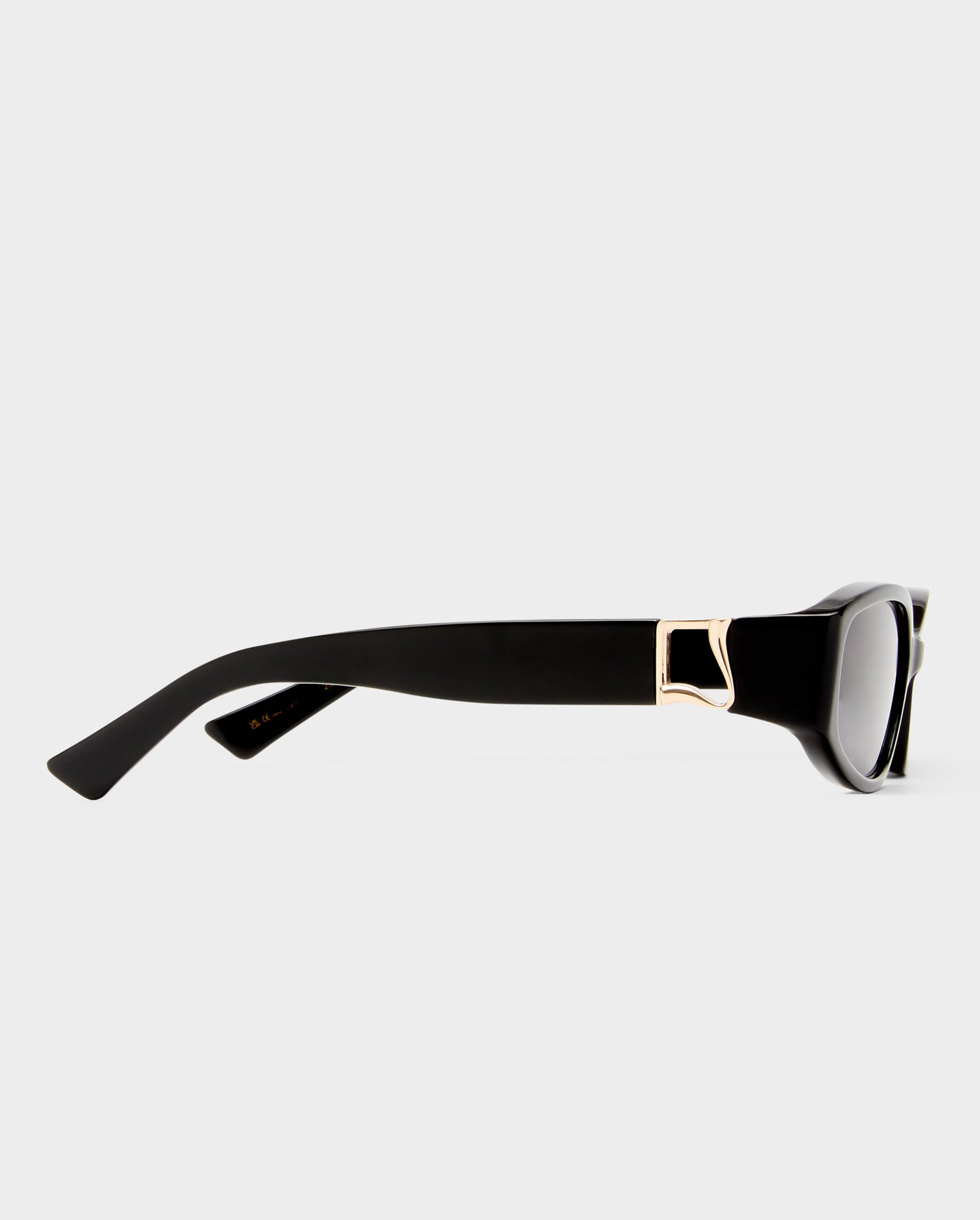 The Lottie Black Female Rectangle Sunglasses | Luv Lou