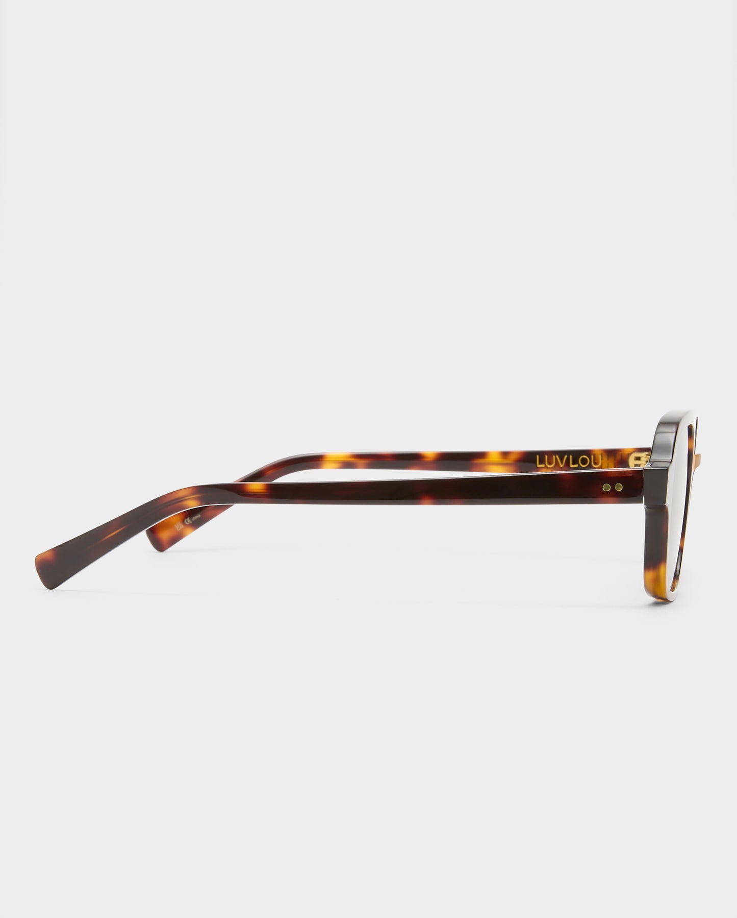 The Dusty Classic Tort Female Aviator Sunglasses | Luv Lou