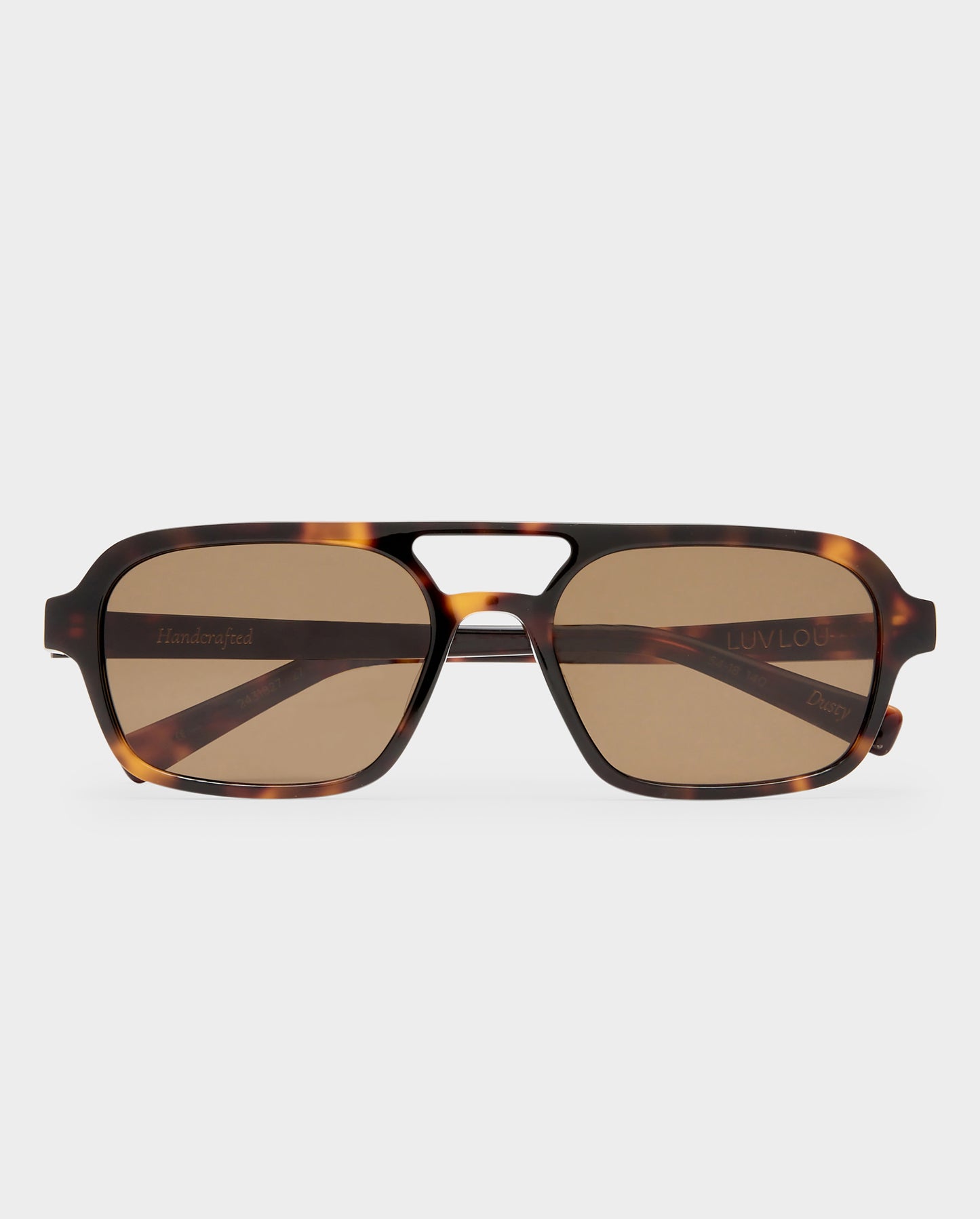 The Dusty Classic Tort Female Aviator Sunglasses | Luv Lou