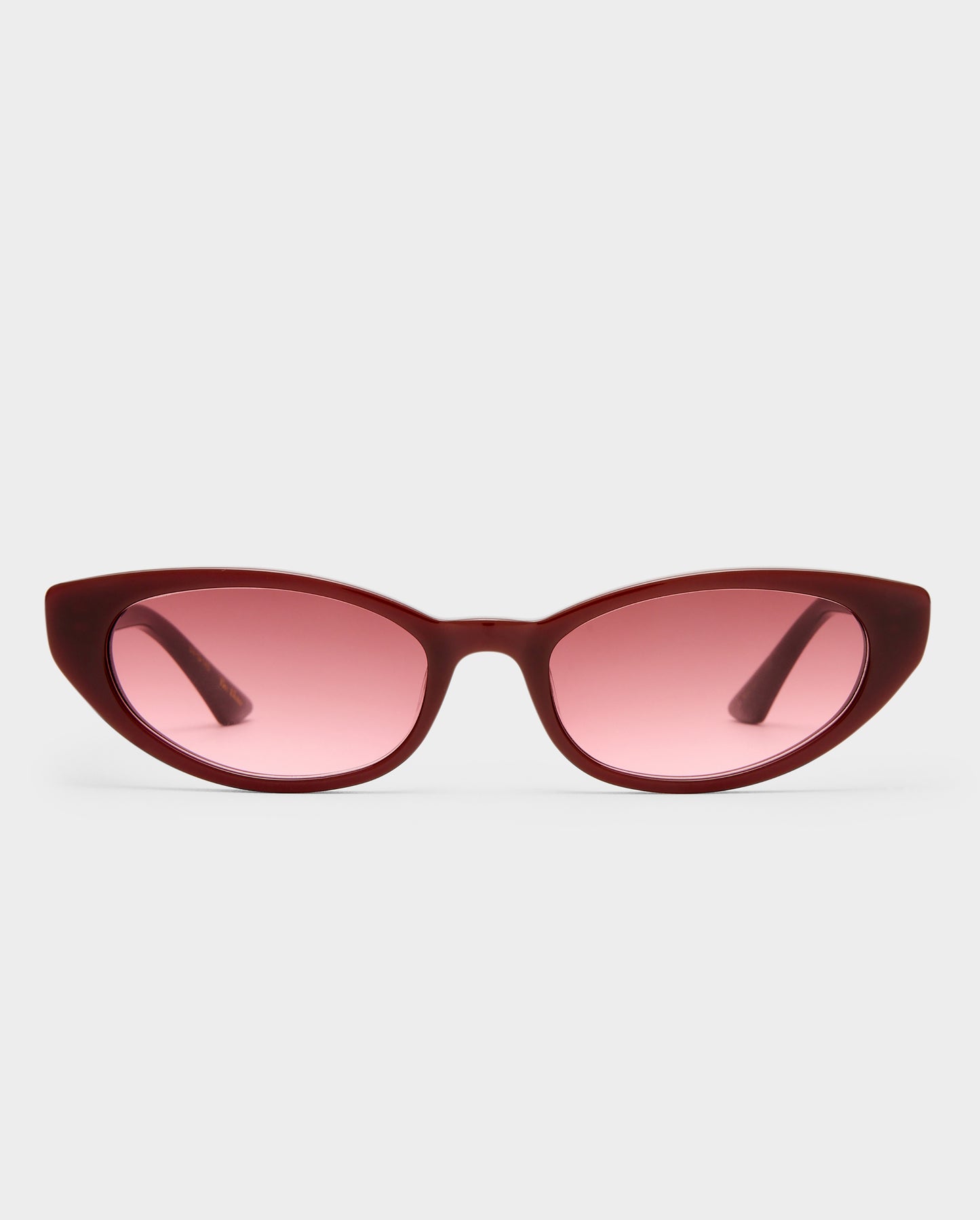 The Blair Cherry Female Cat-Eye Sunglasses | Luv Lou
