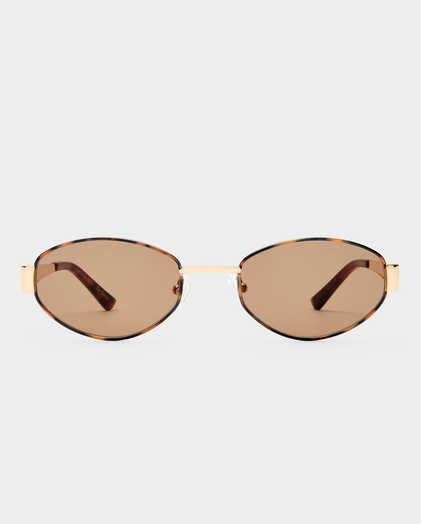 The Boston Tort Female Oval Sunglasses | Luv Lou