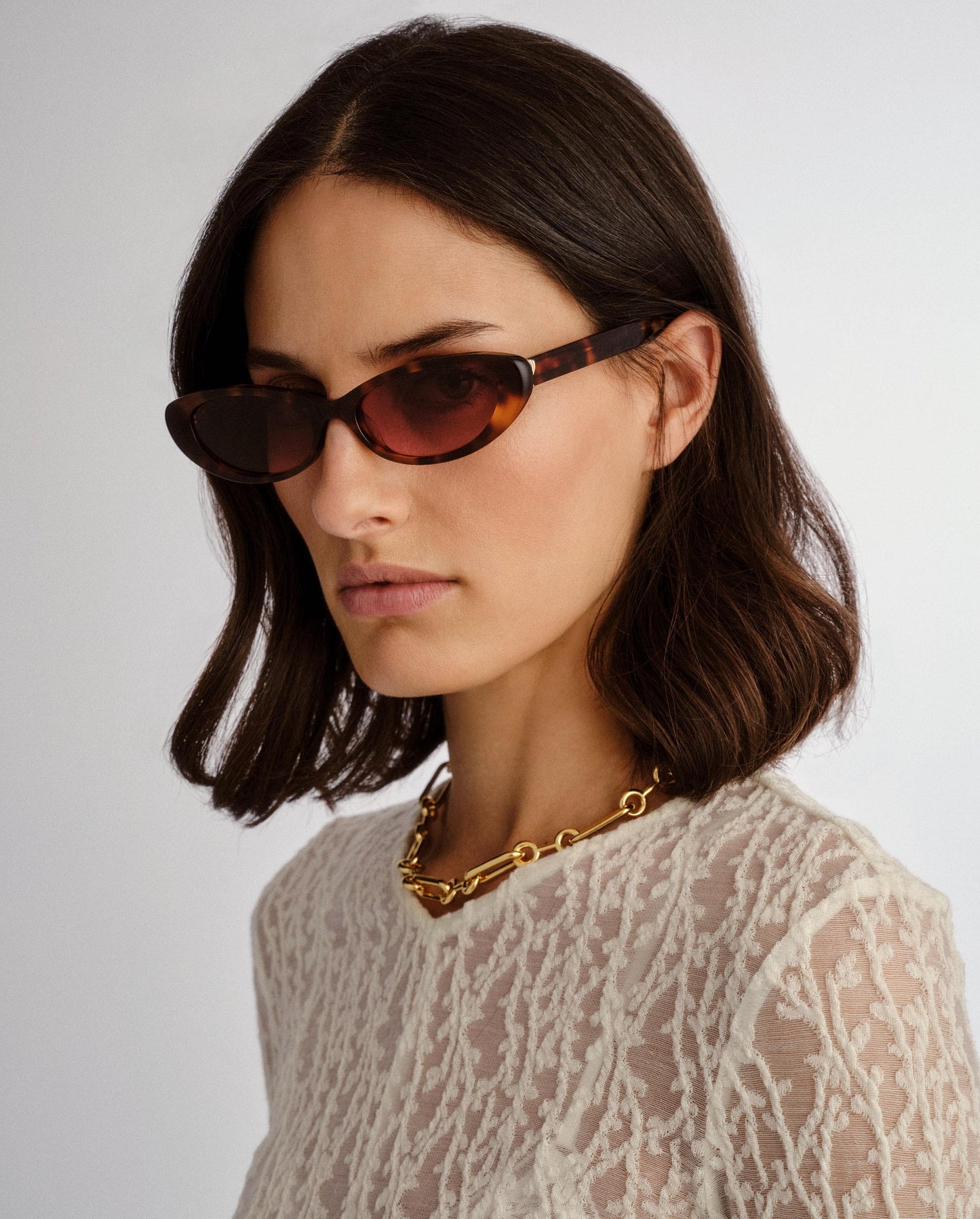 The Sonny Tort Female Cat-Eye Sunglasses | Luv Lou