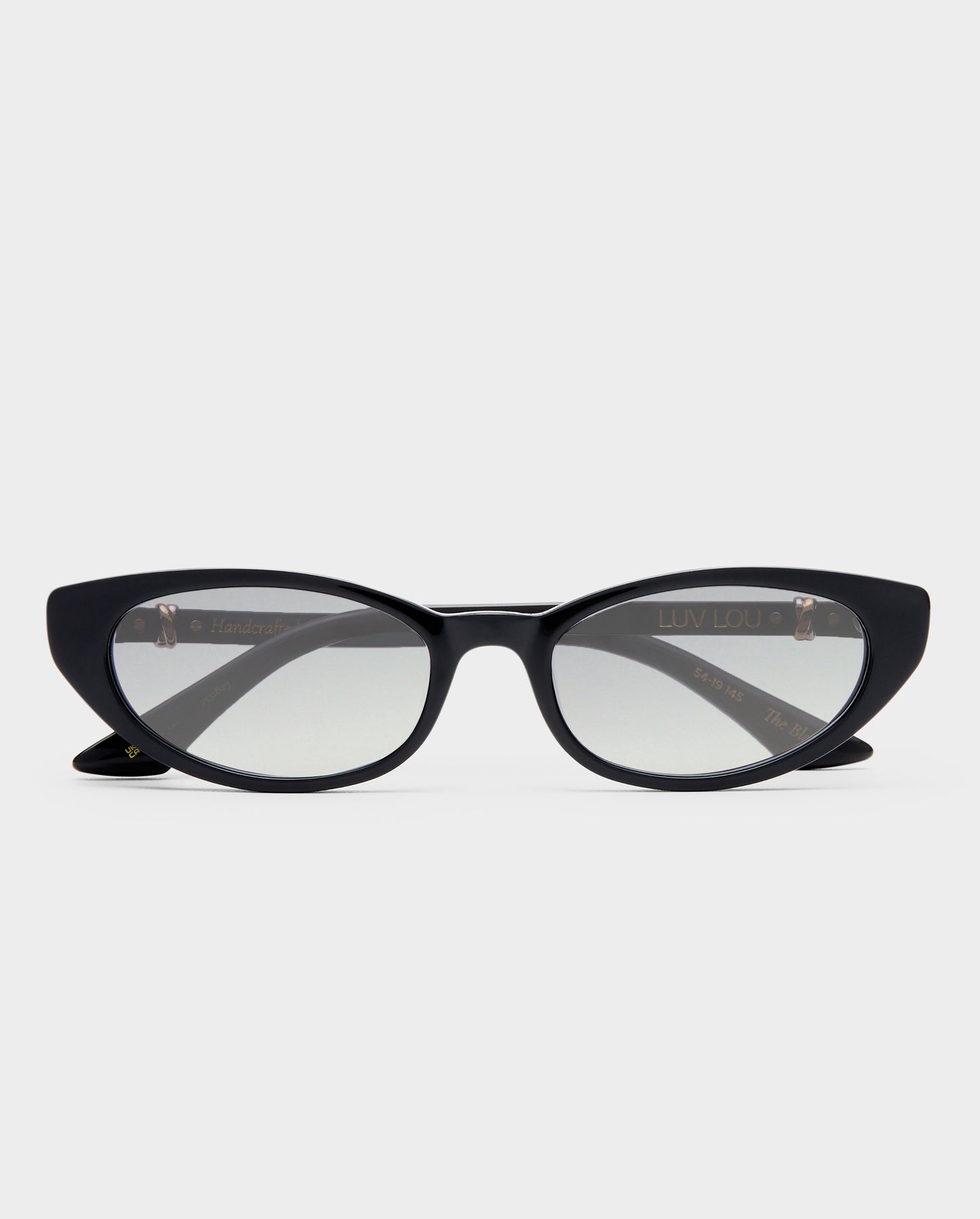 The Blair Navy Female Cat-Eye Sunglasses | Luv Lou