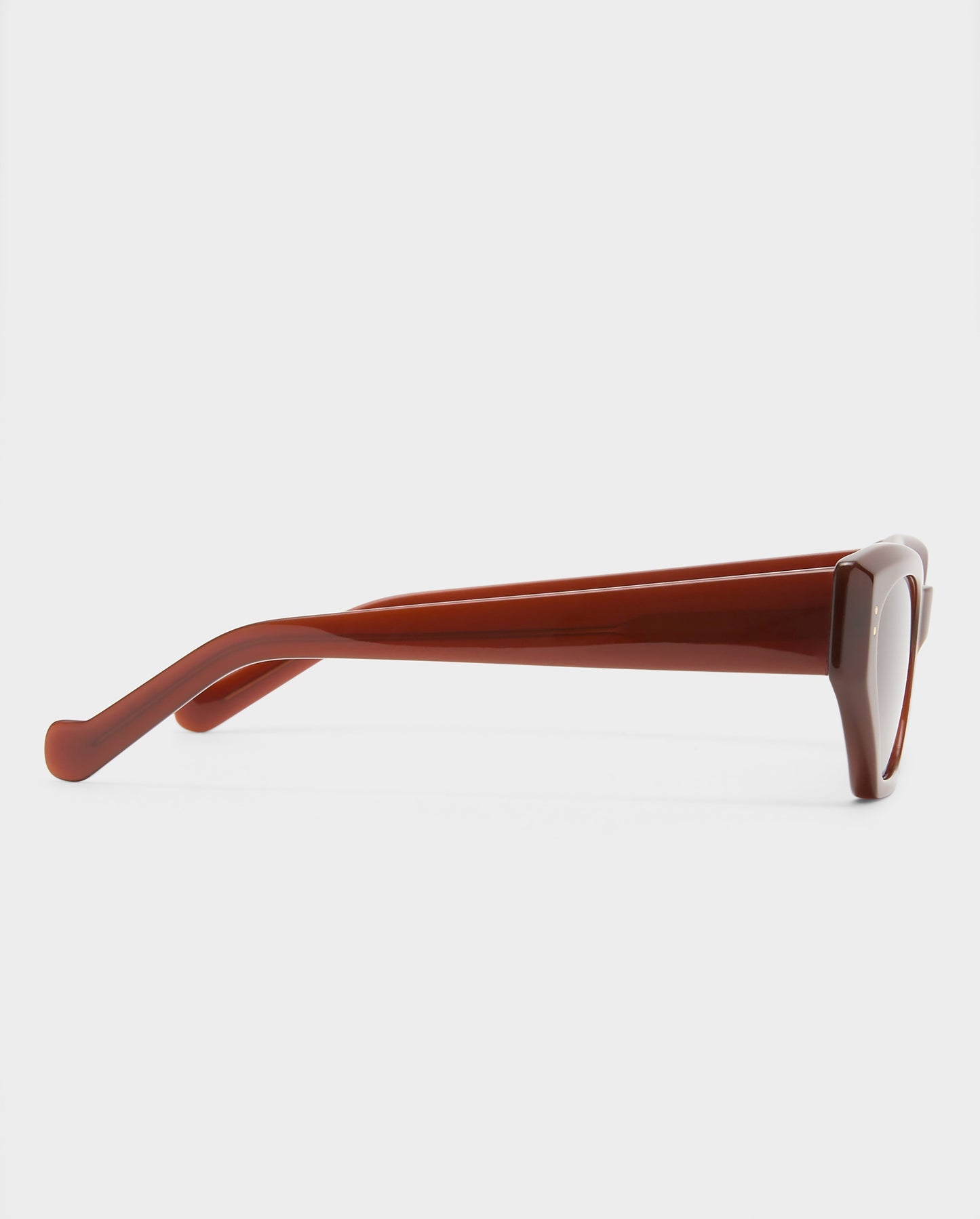 The Sydney Chocolate Female Cat-Eye Sunglasses | Luv Lou