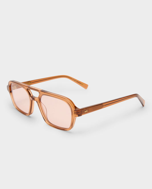 The Dusty Rust Female Aviator Sunglasses | Luv Lou