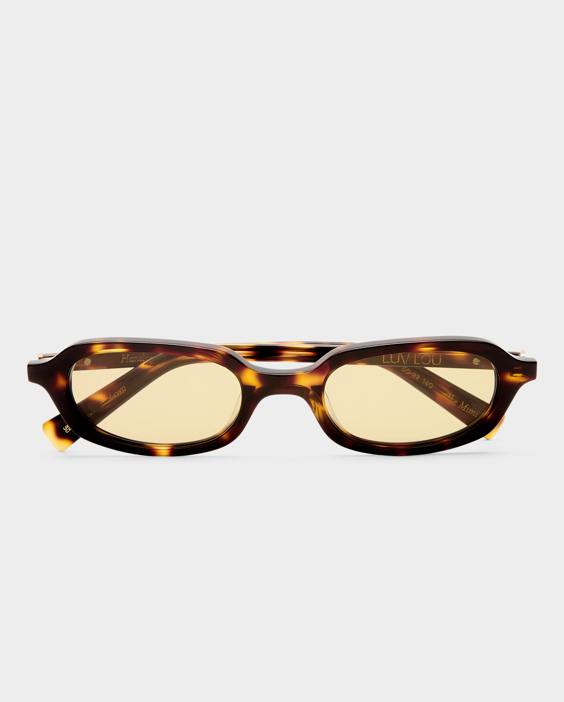 The Mimi Crystal Tort Female Rectangle Sunglasses | Luv Lou