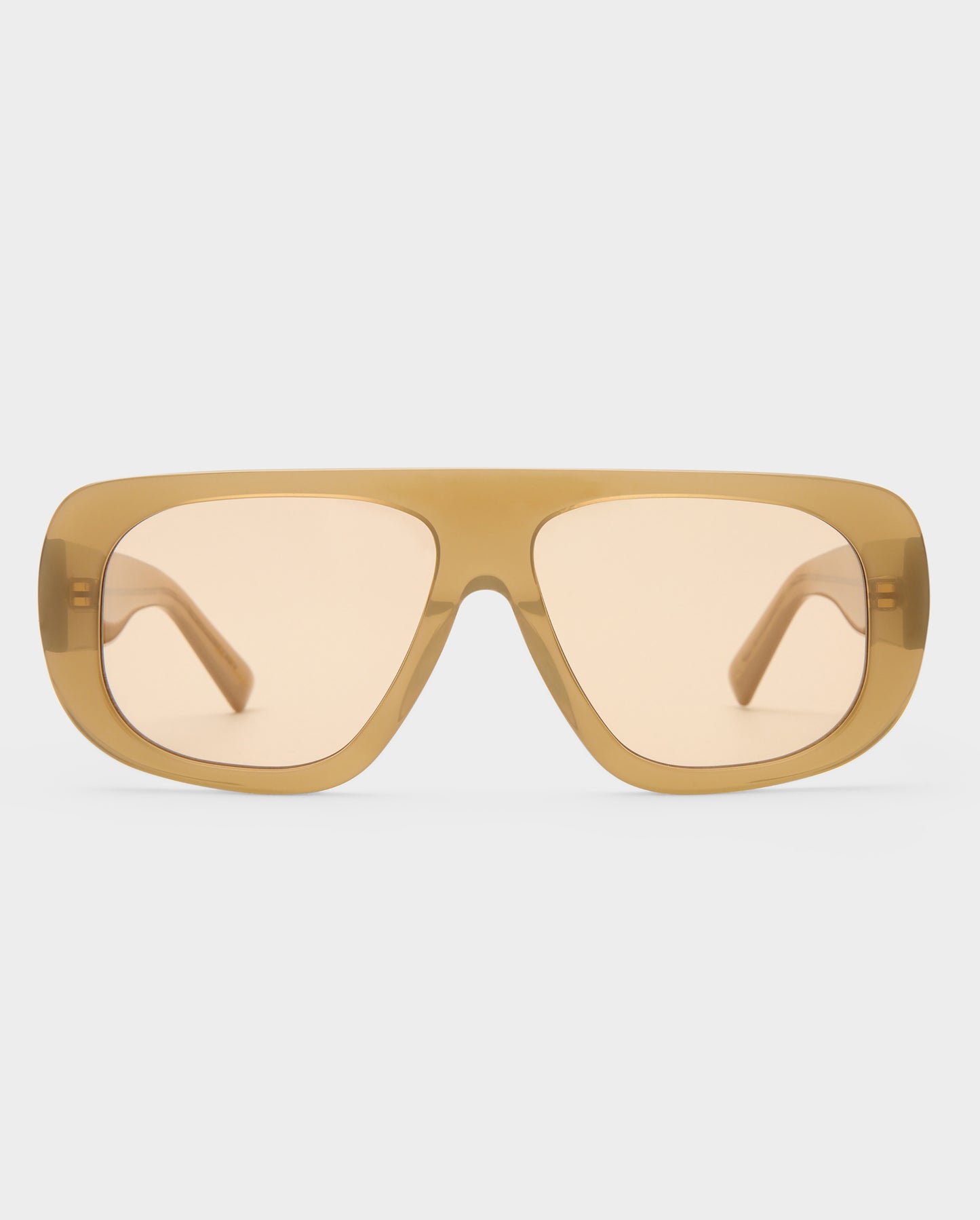 The Dionne Clay Female Aviator Sunglasses | Luv Lou