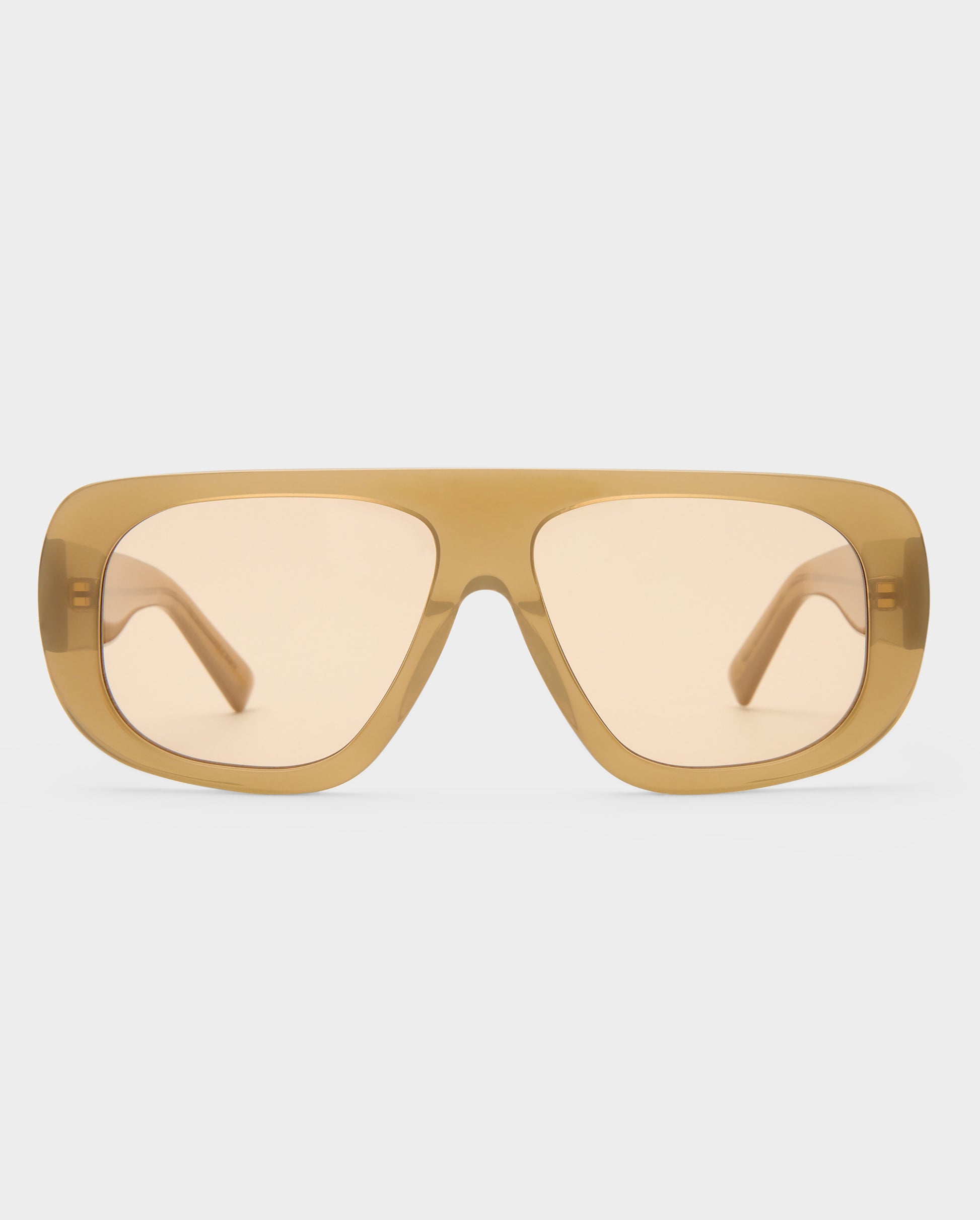 The Dionne Clay Female Aviator Sunglasses | Luv Lou