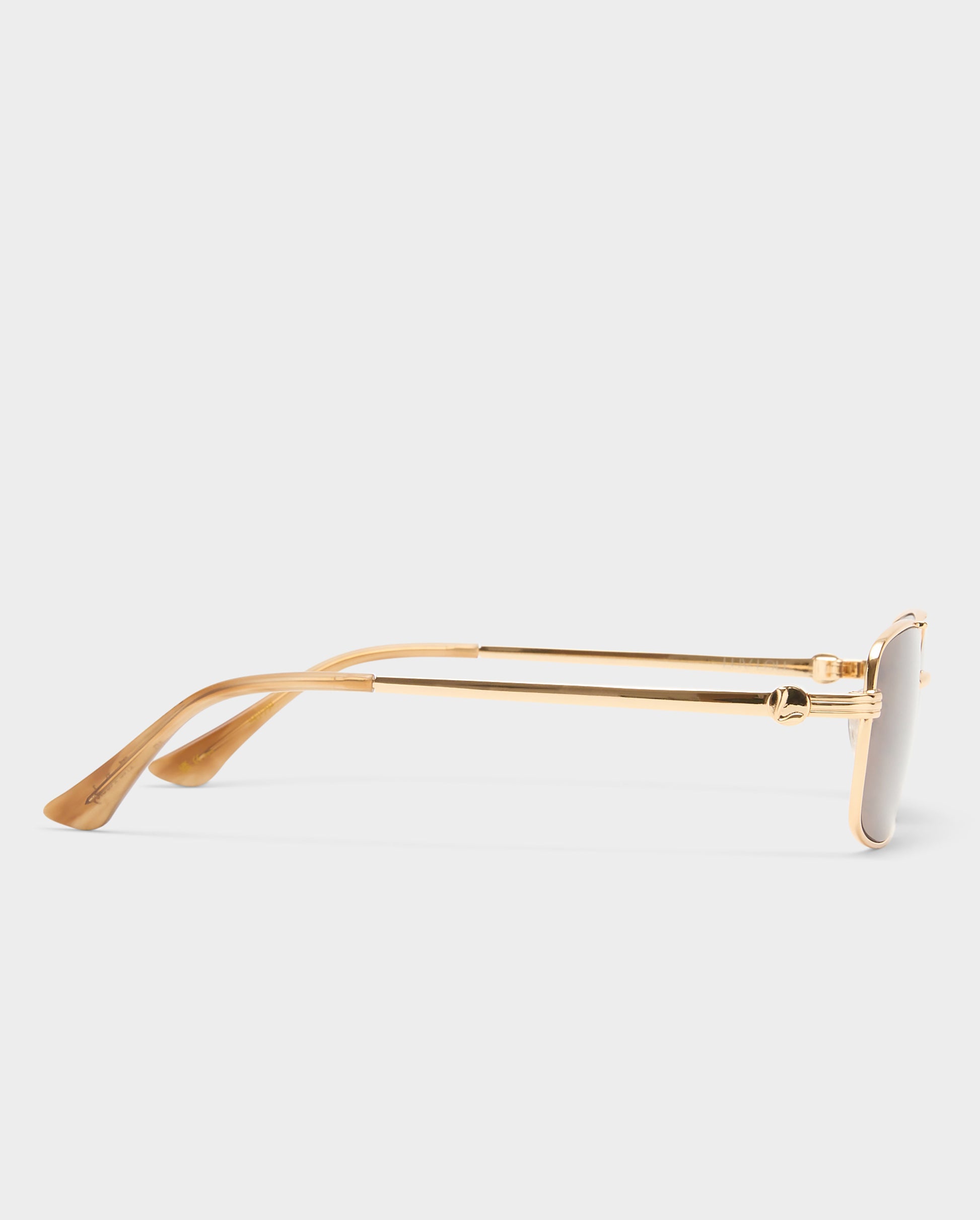 The Rocky Gold Female Aviator Sunglasses | Luv Lou