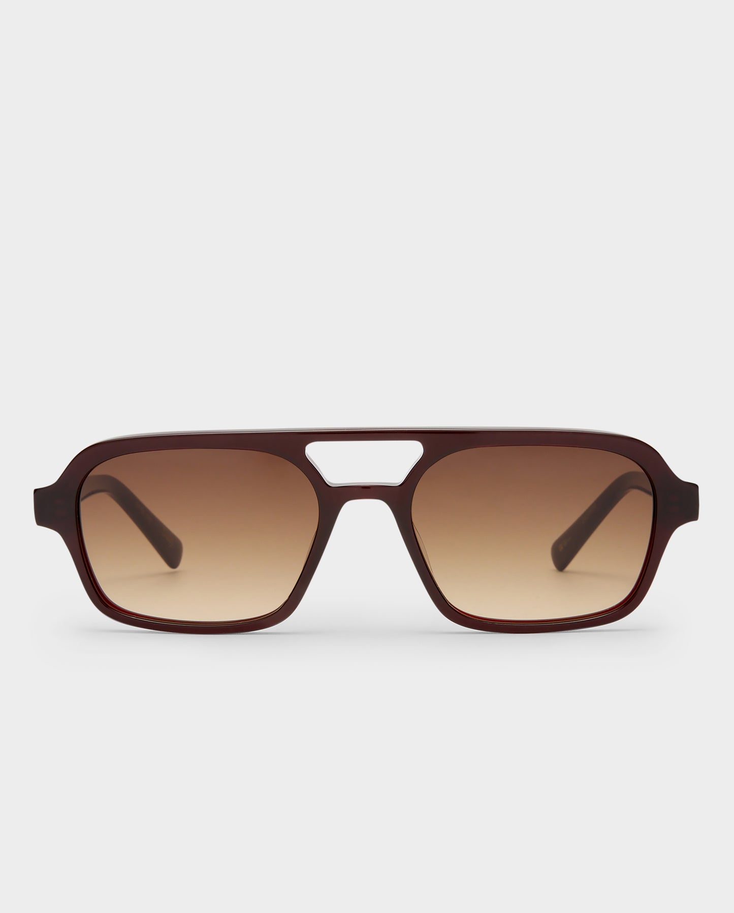 The Dusty Wine Female Aviator Sunglasses | Luv Lou