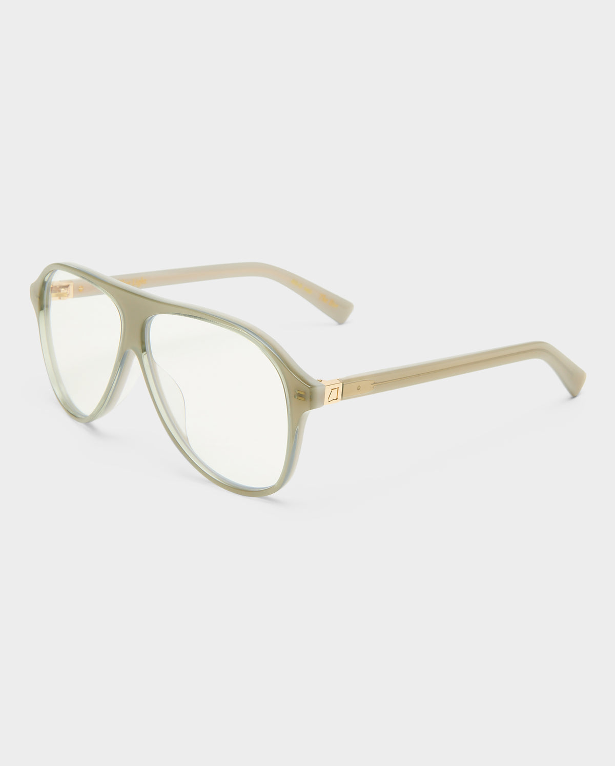 The Eve Milky Eucalyptus Female Aviator Blue Light | Luv Lou