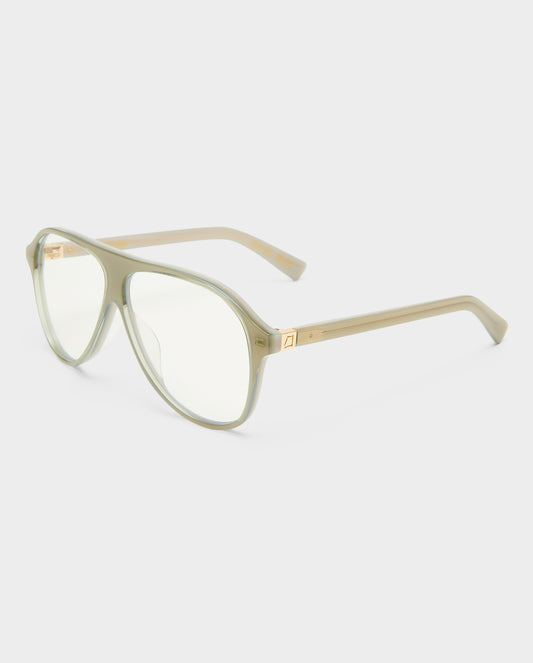 The Eve Milky Eucalyptus Female Aviator Blue Light | Luv Lou