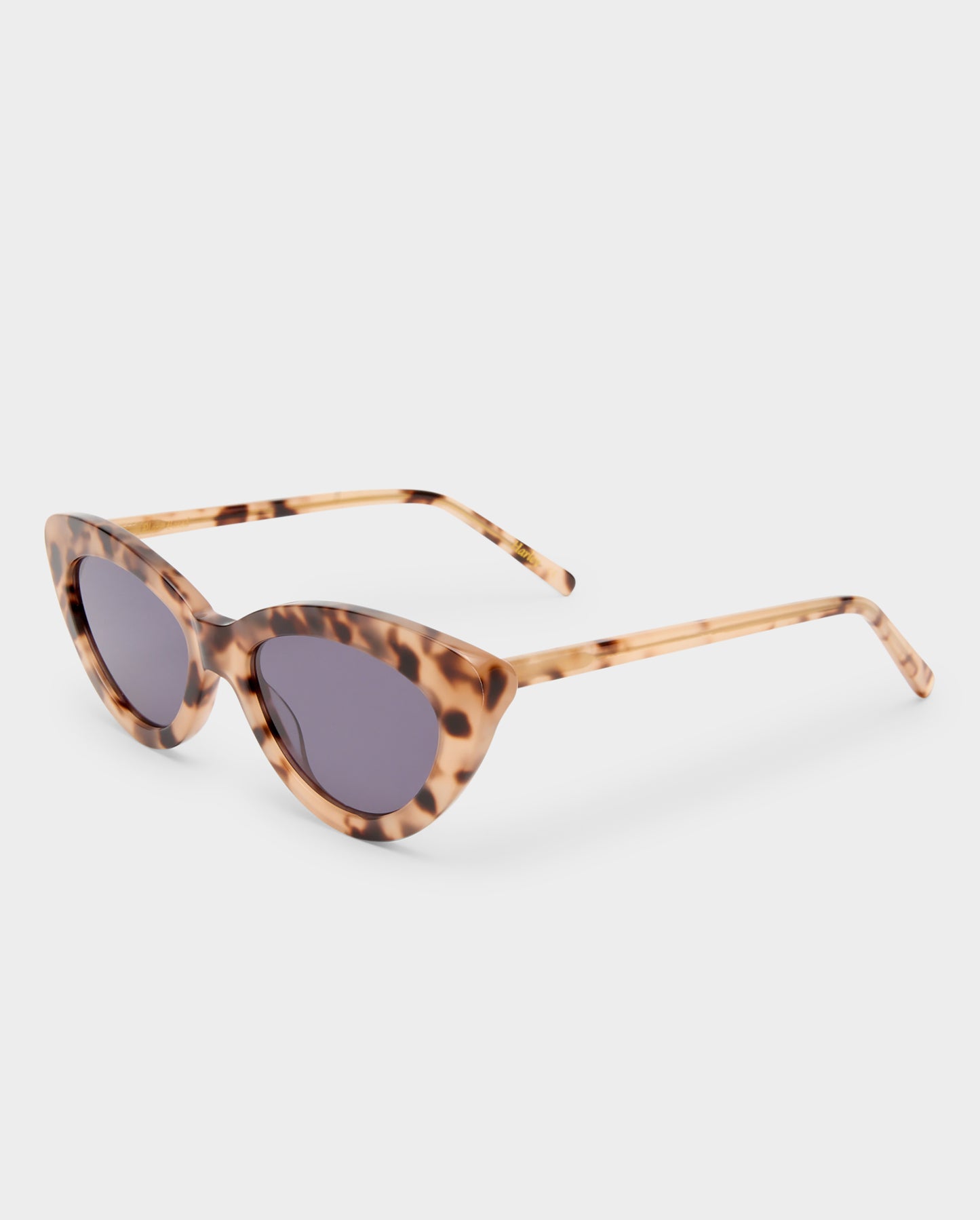 The Harley Cream Tort Female Cat-Eye Sunglasses | Luv Lou