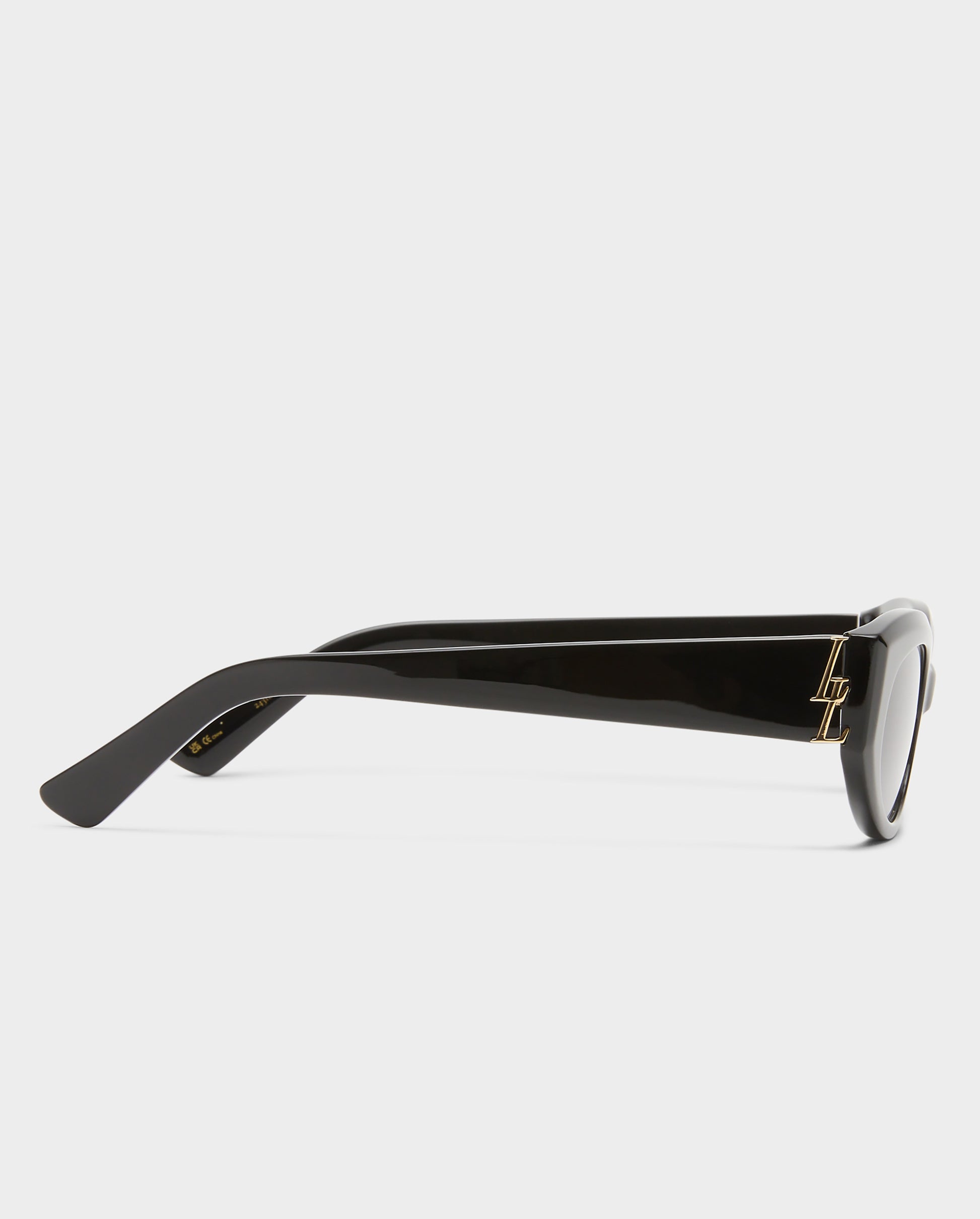 The Juliet Black Female Oval Sunglasses | Luv Lou