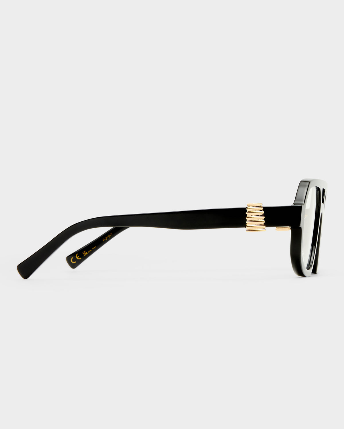 The Banks Luxe Black Female Aviator Blue Light | Luv Lou