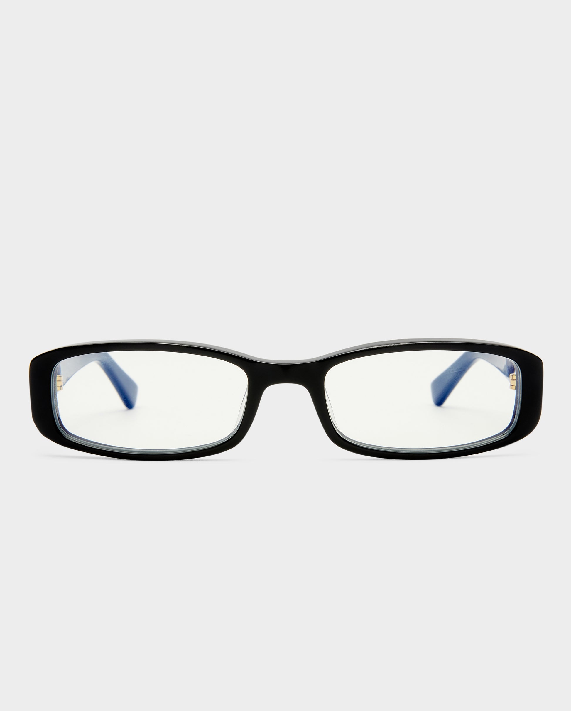 The Eden Black Female Rectangle Blue Light | Luv Lou