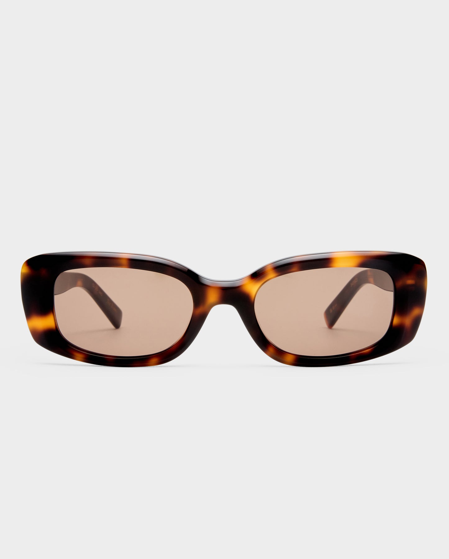 The Sienna Classic Tort Female Rectangle Sunglasses | Luv Lou