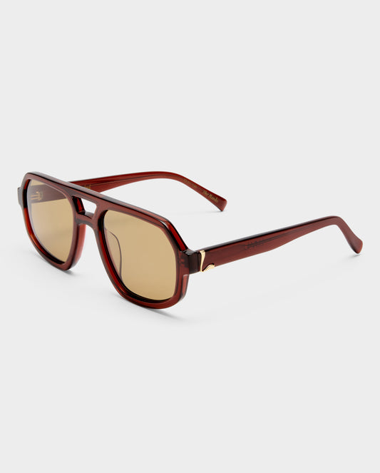 The Banks Cherry Crystal Female Aviator Sunglasses | Luv Lou