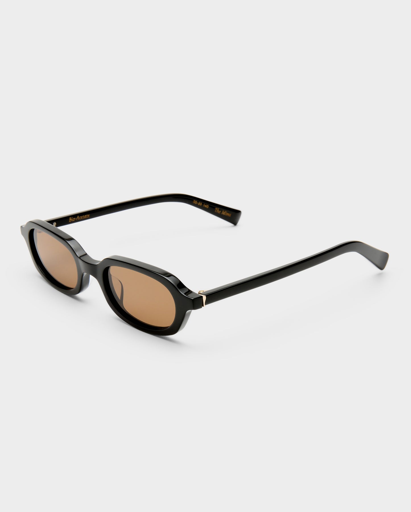 The Mimi Black Female Rectangle Sunglasses | Luv Lou