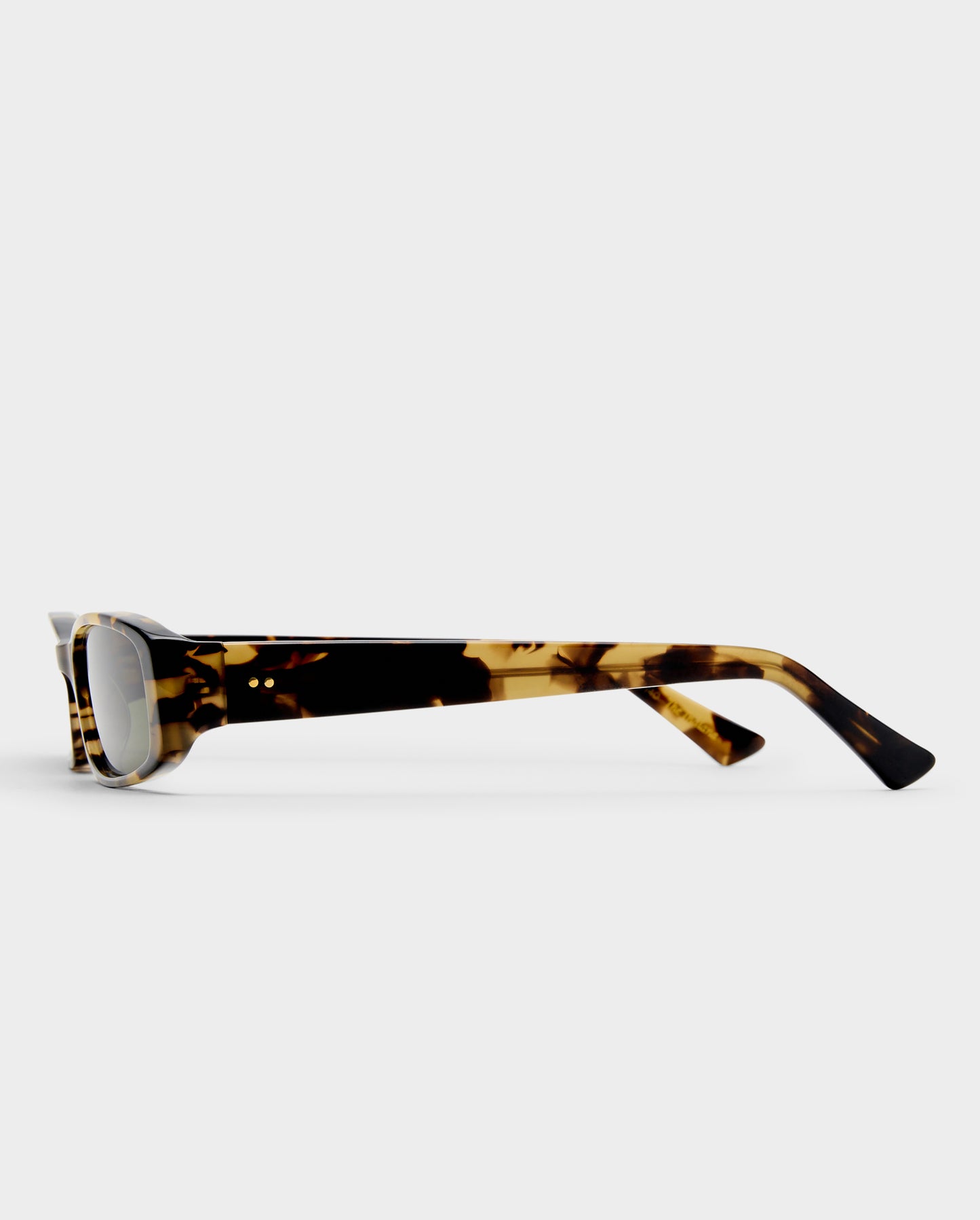 The Indiana Maple Tort Female Rectangle Sunglasses | Luv Lou