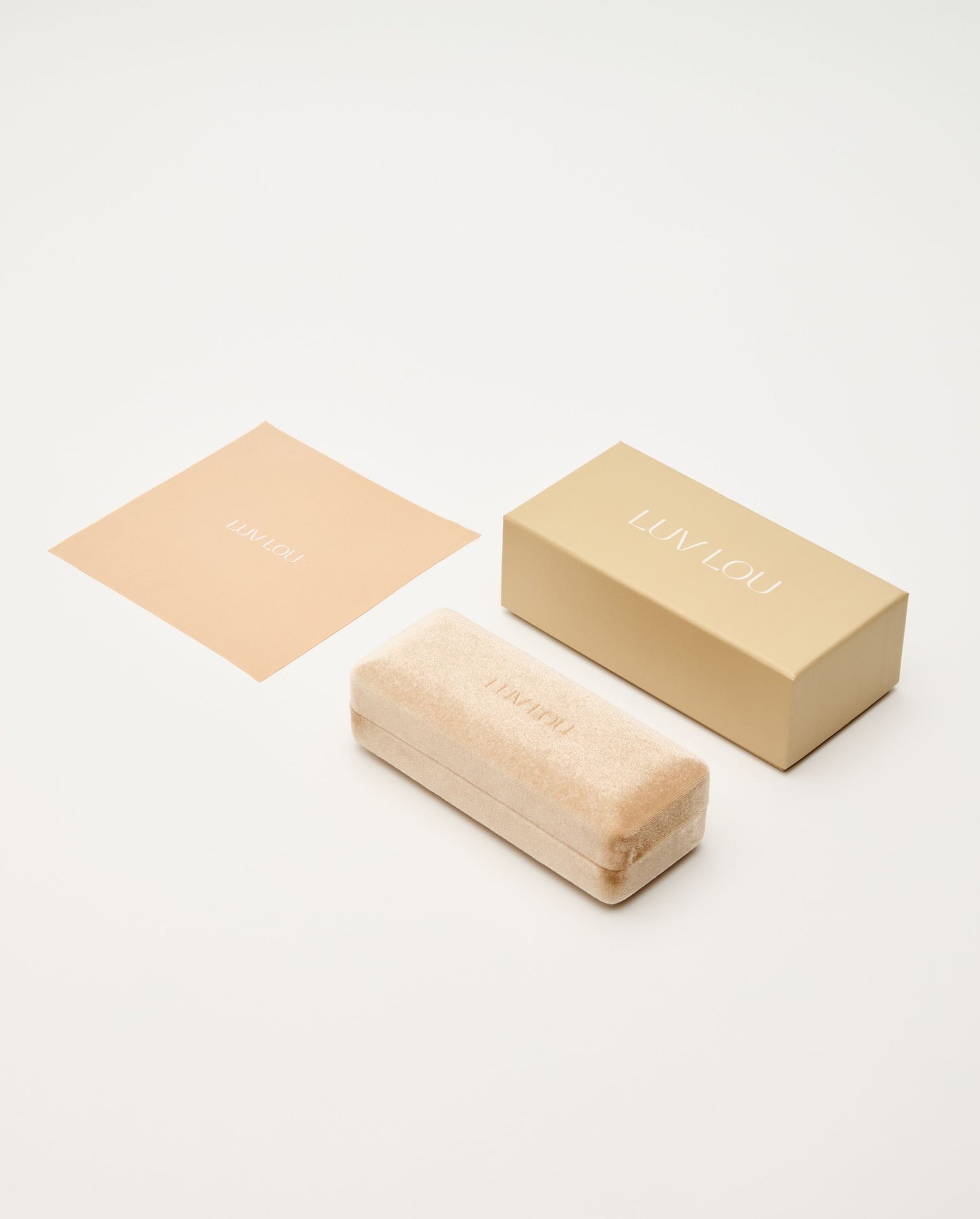 Luv Lou Case Cloth Tan Uni-Sex Accounts Use Only Accessories | Luv Lou