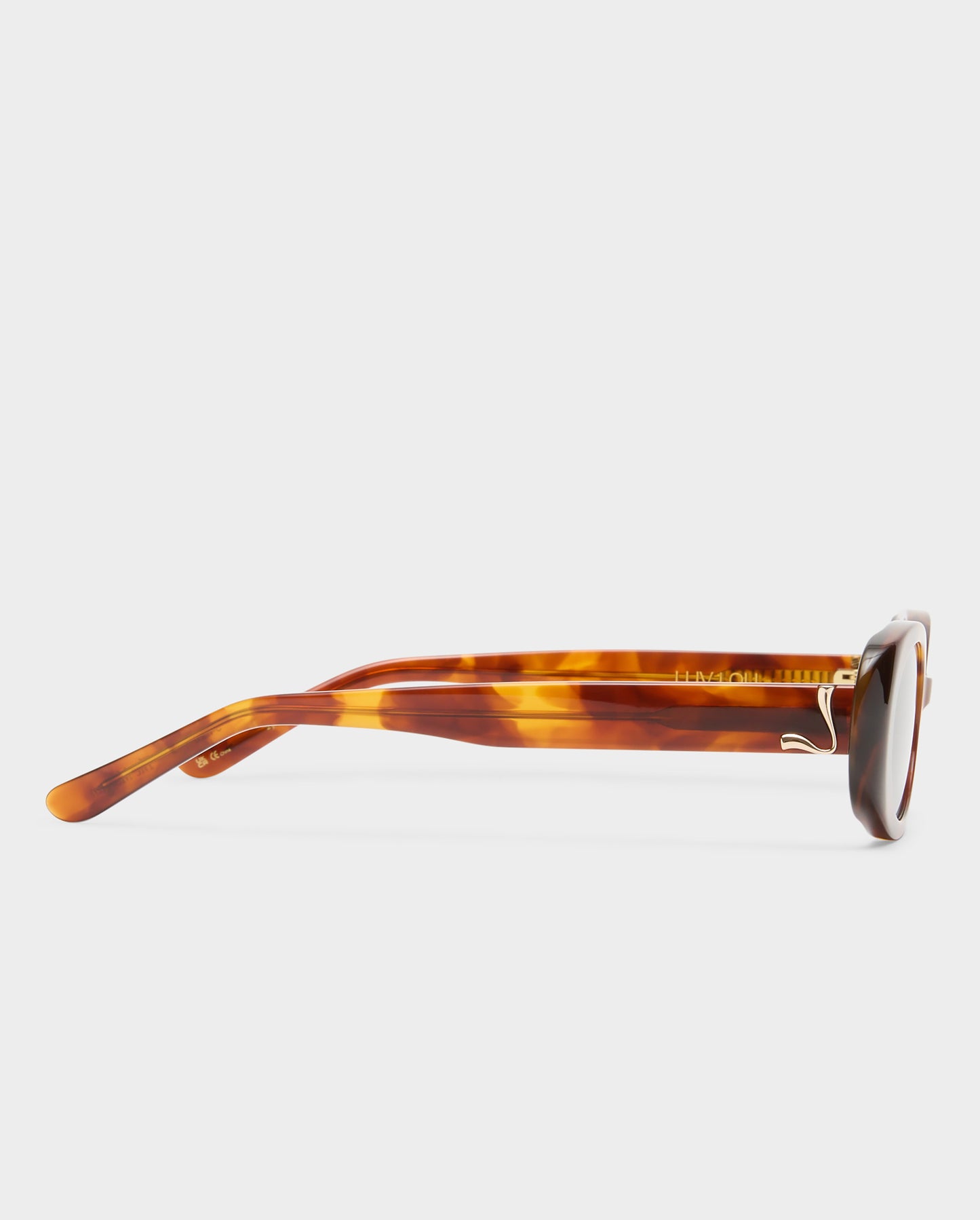 The Morgan Tort Female Oval Sunglasses | Luv Lou