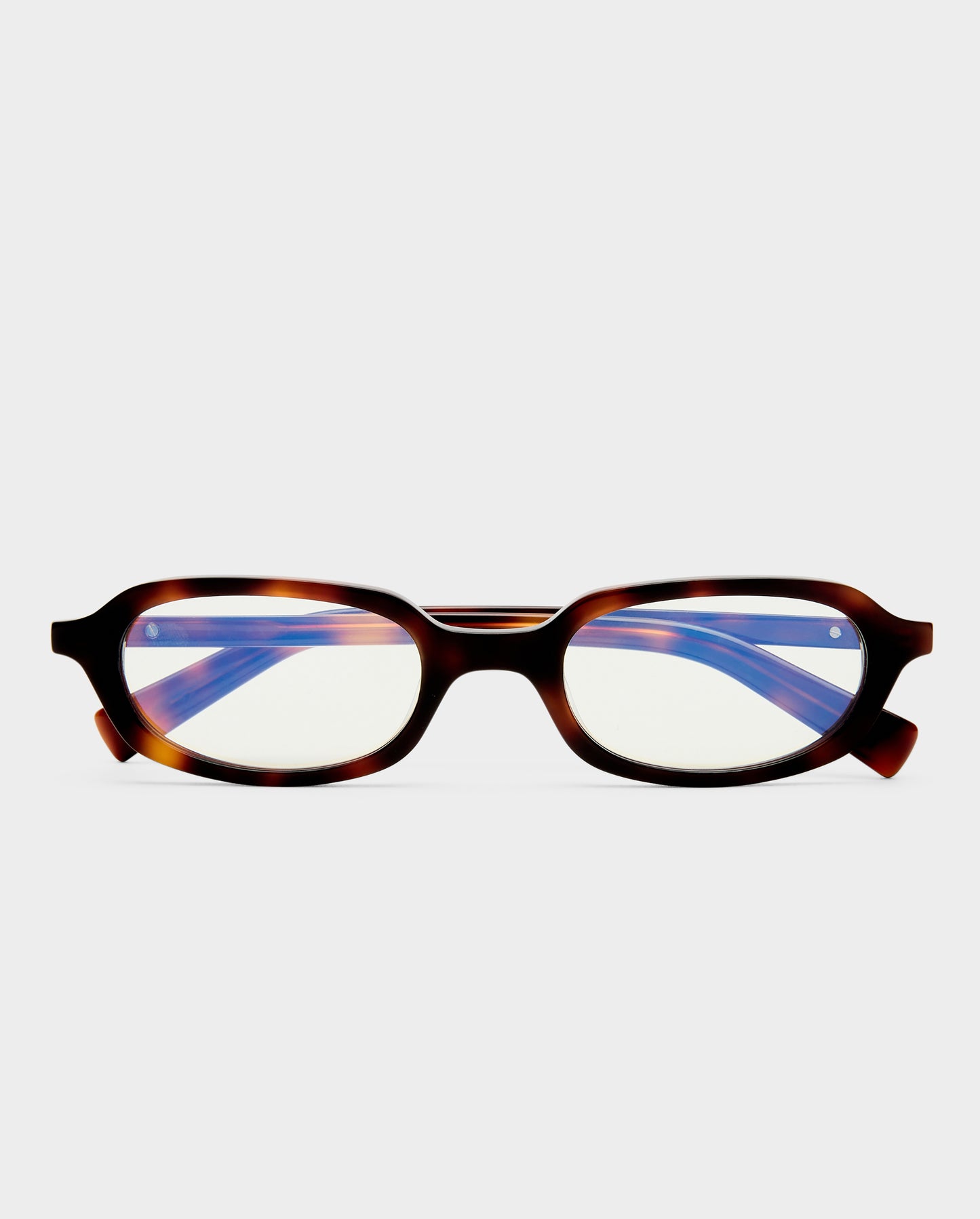 The Mimi Classic Tort Female Rectangle Blue Light | Luv Lou